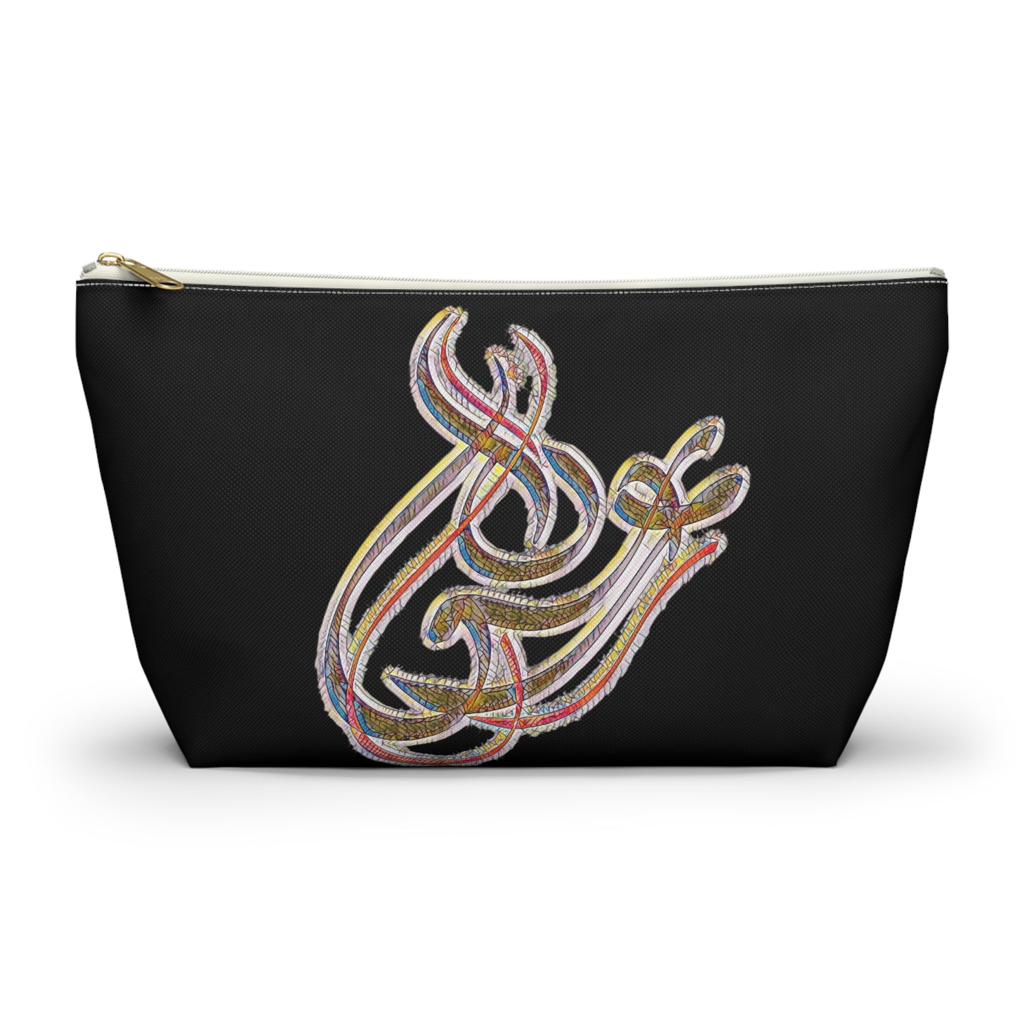 Persian calligraphy Accessory Pouch w T-bottom