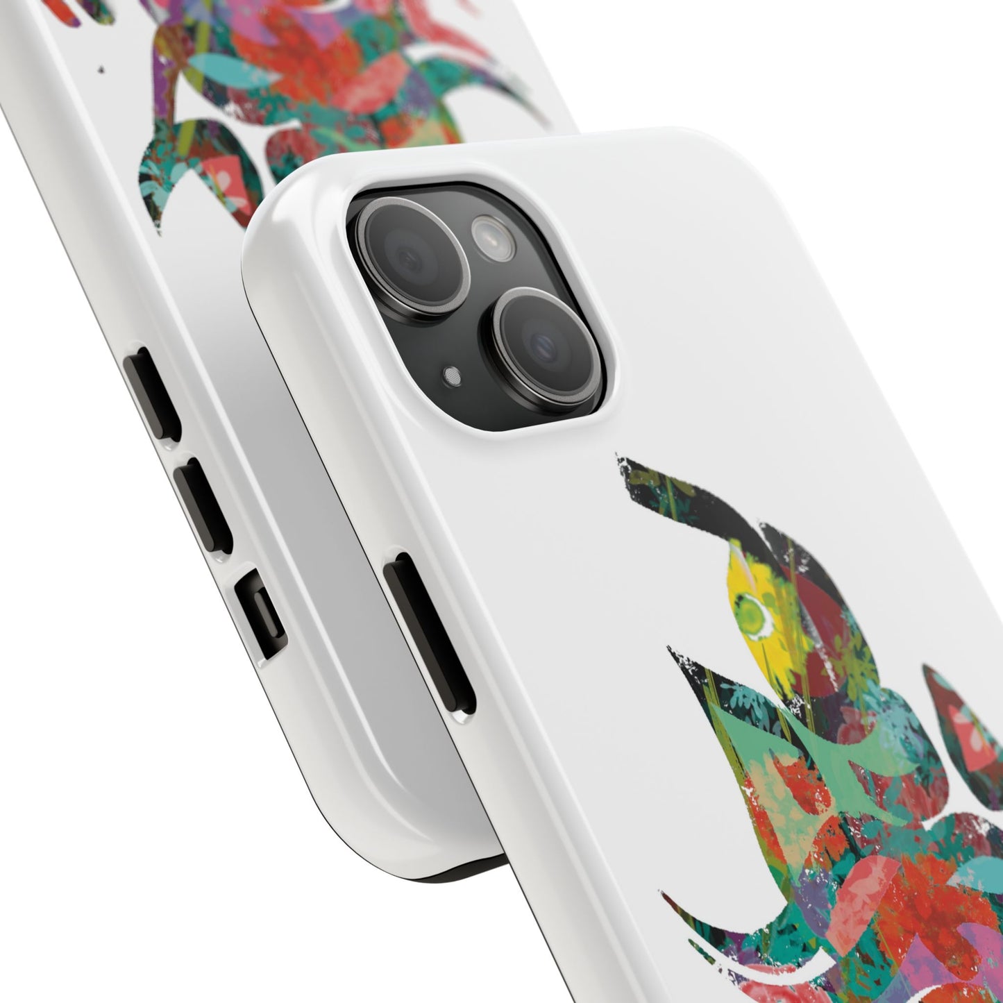 Phone Case - Flower Persian Calligraphy Design, Unique, Limited Edition