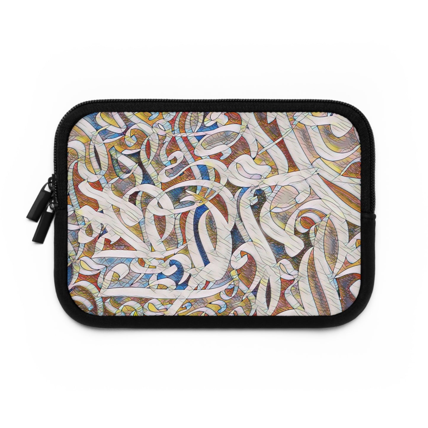 Laptop Sleeve -Modern Digital Calligraphy Art Design