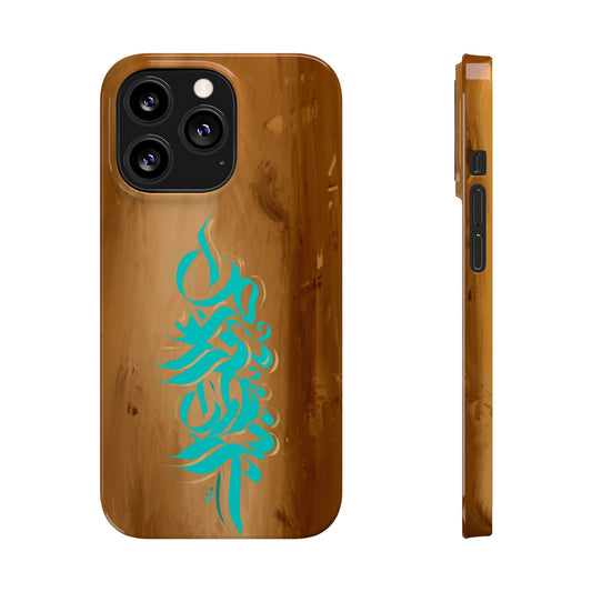 Modern Art  Slim Phone Case -LOVE