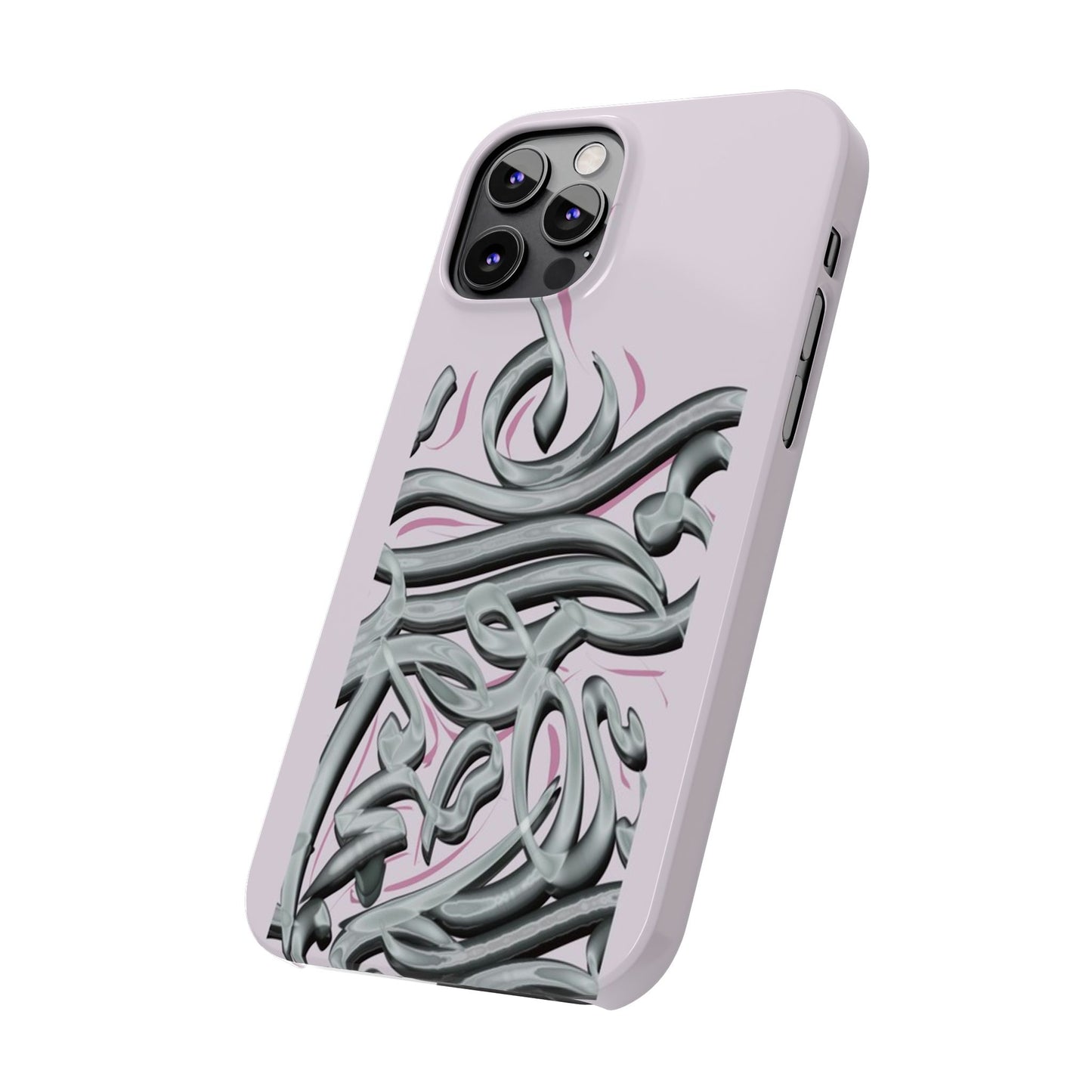 Modern Art  Slim Phone Case -LOVE,
