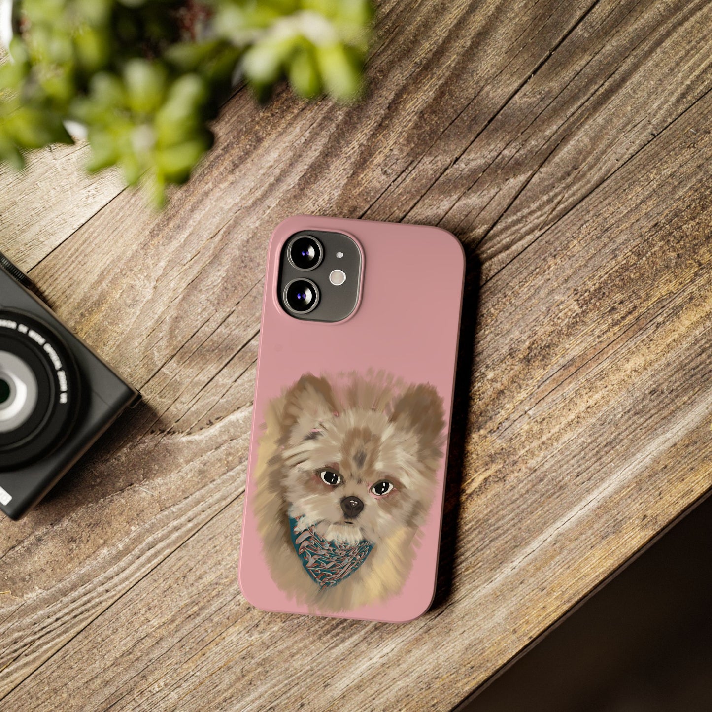 Copy of Copy of Copy of Copy of ' Modern Art  Slim Phone Case -LOVE I-