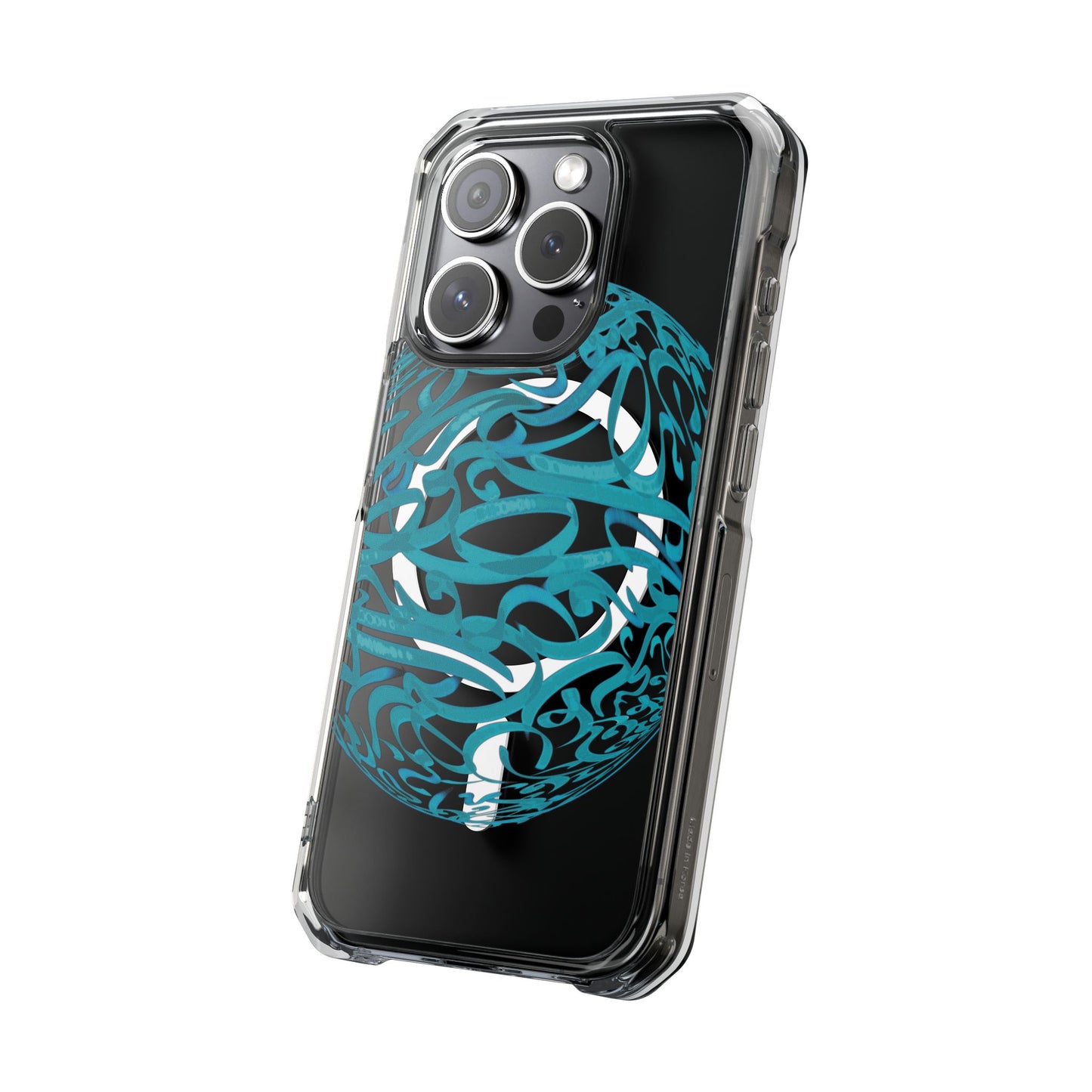 Copy of Copy of Phone Case - Pink Ribbon Persian Calligraphy Design - Magnetic Case