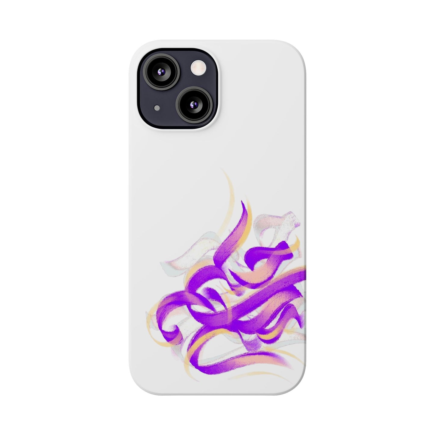 Copy of ' Modern Art  Slim Phone Case-Lily