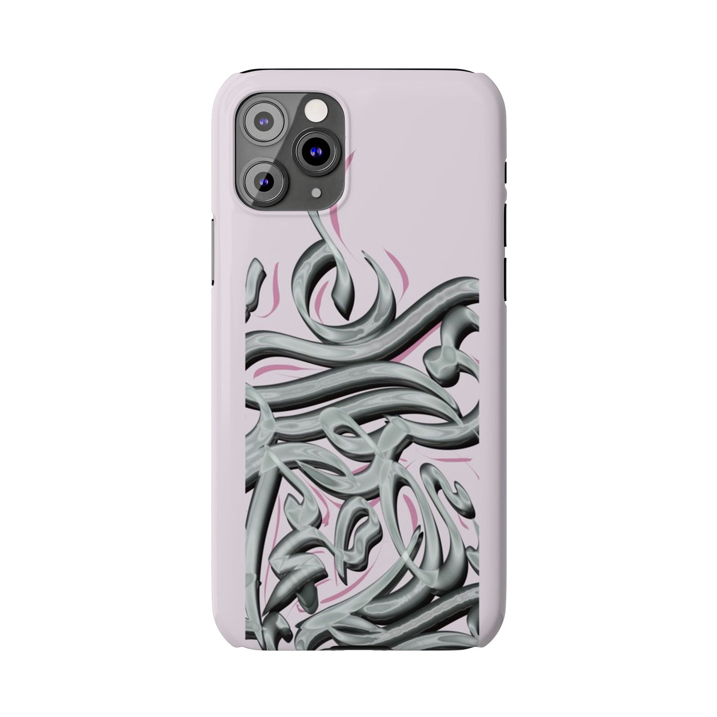 Modern Art  Slim Phone Case -LOVE,