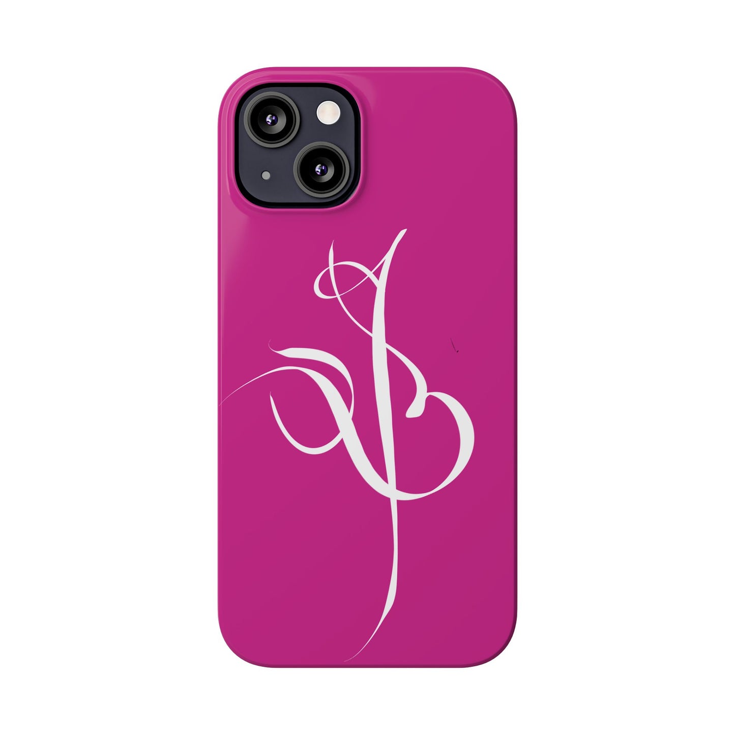 Modern Calligraphy Slim Phone Case -Eshgh (LOVE)