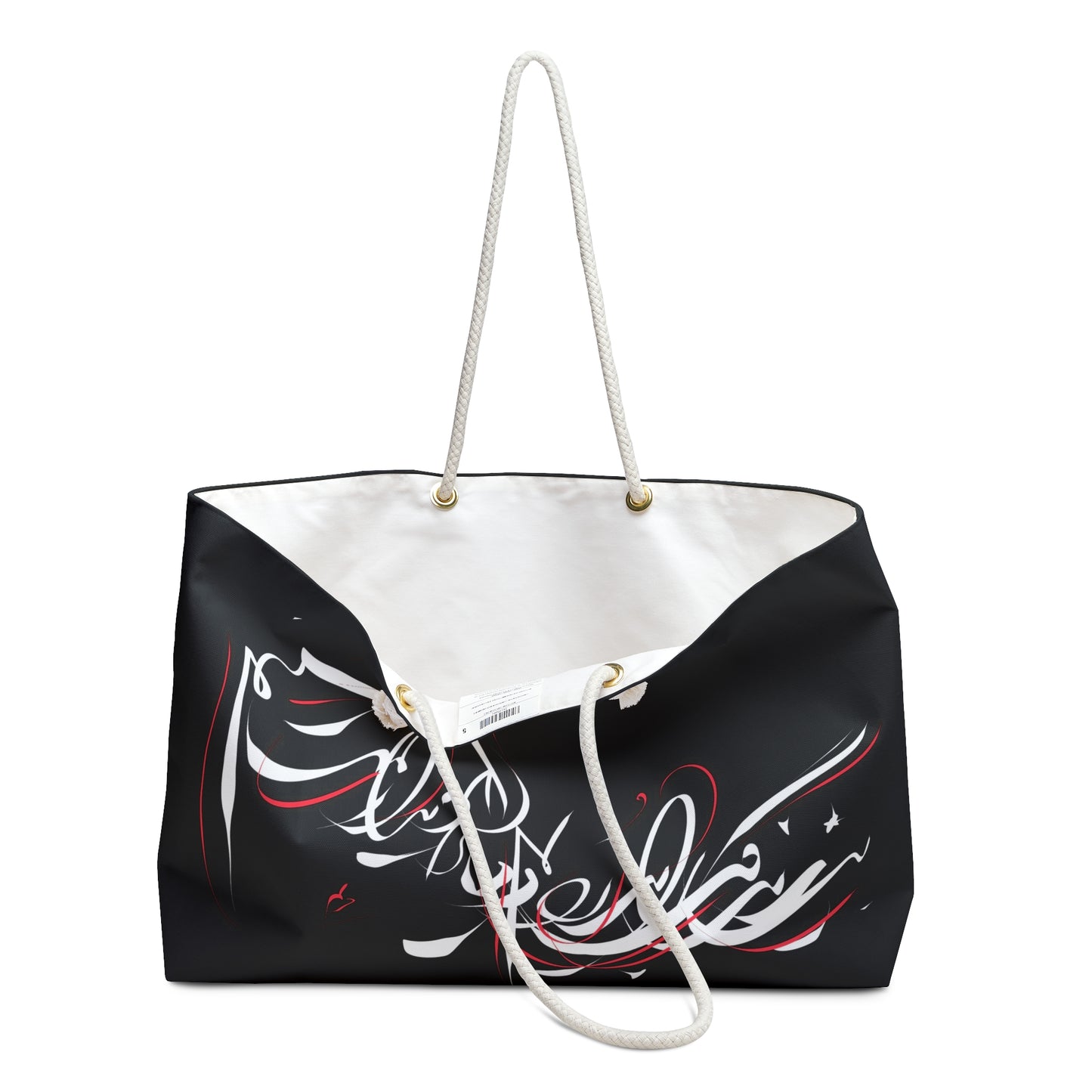 Kalli.K Modern Persian Calligraphy   Weekender Bag – Perfect for art  Lovers