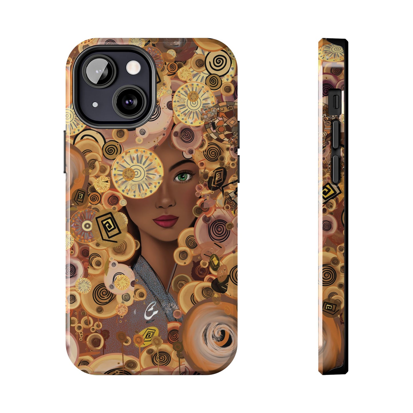 Phone Case - Persian Art Inspired Beautiful Girl Design