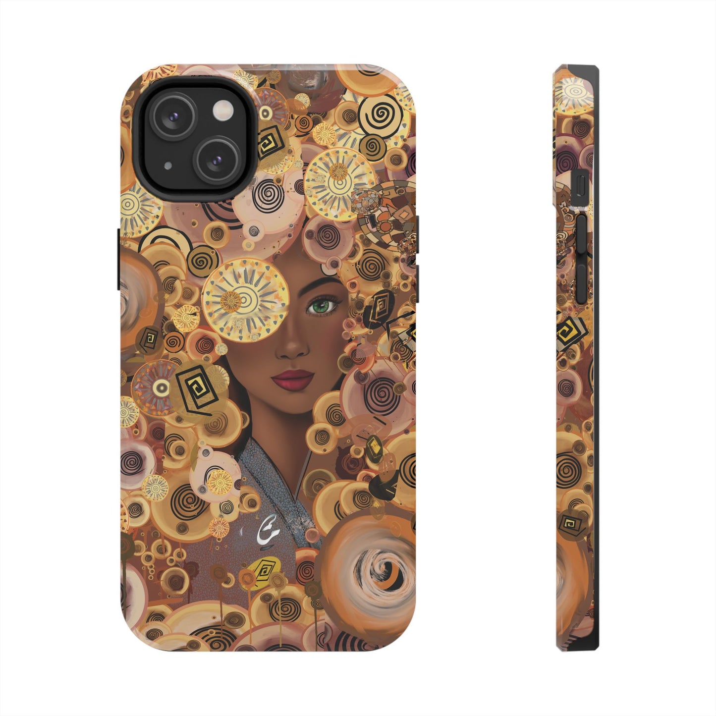 Phone Case - Persian Art Inspired Beautiful Girl Design