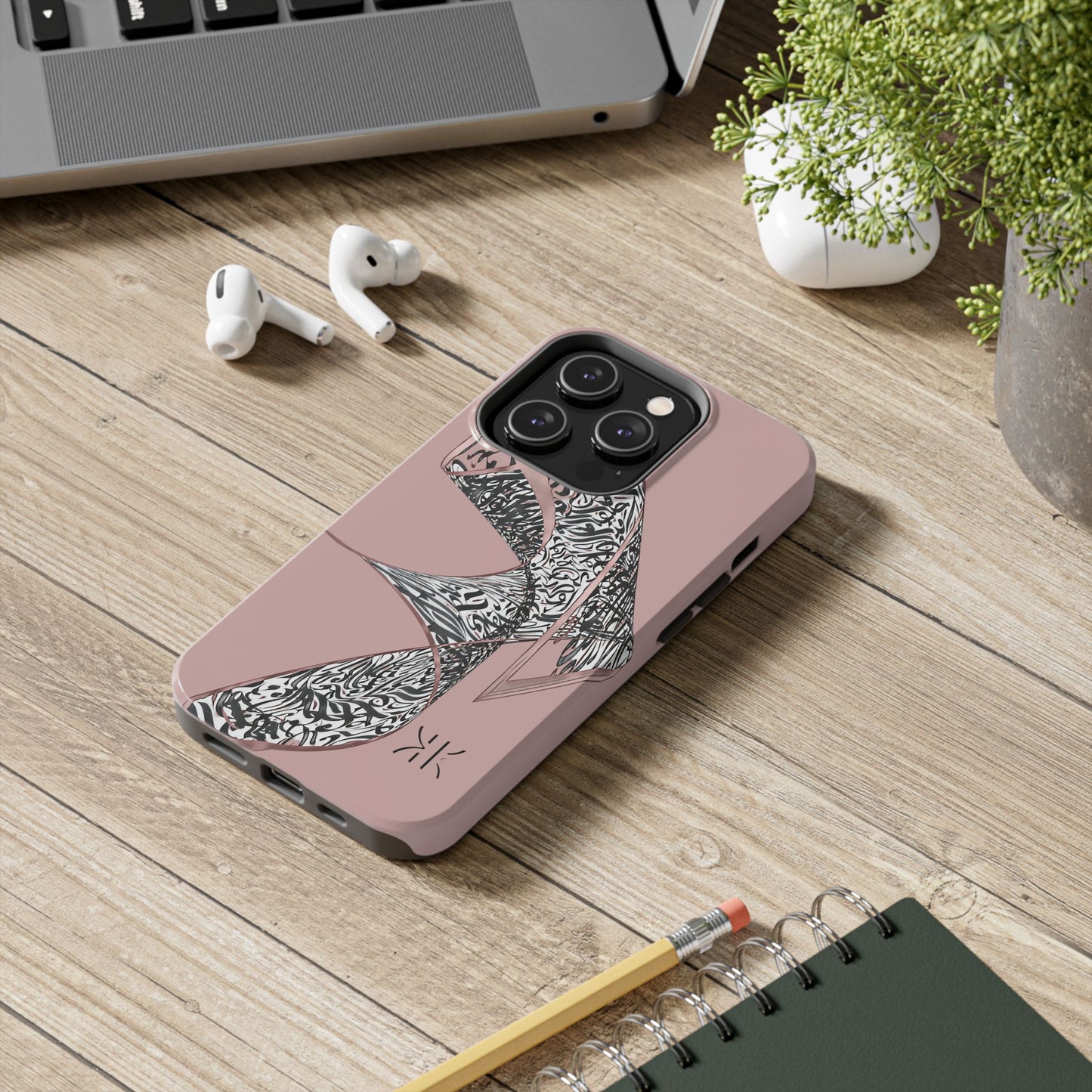 Kalli K  Phone Case Persian Calligraphy Art.
