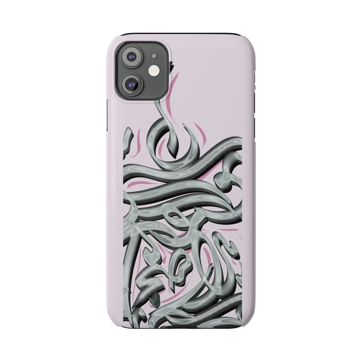 Modern Art  Slim Phone Case -LOVE,