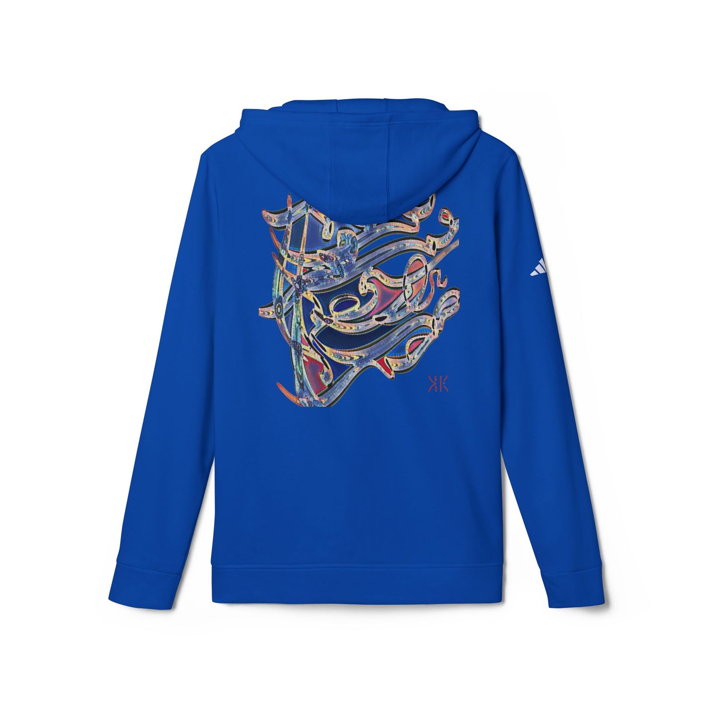 Copy of Fleece Hoodie with Modern Calligraphy Adidas Design