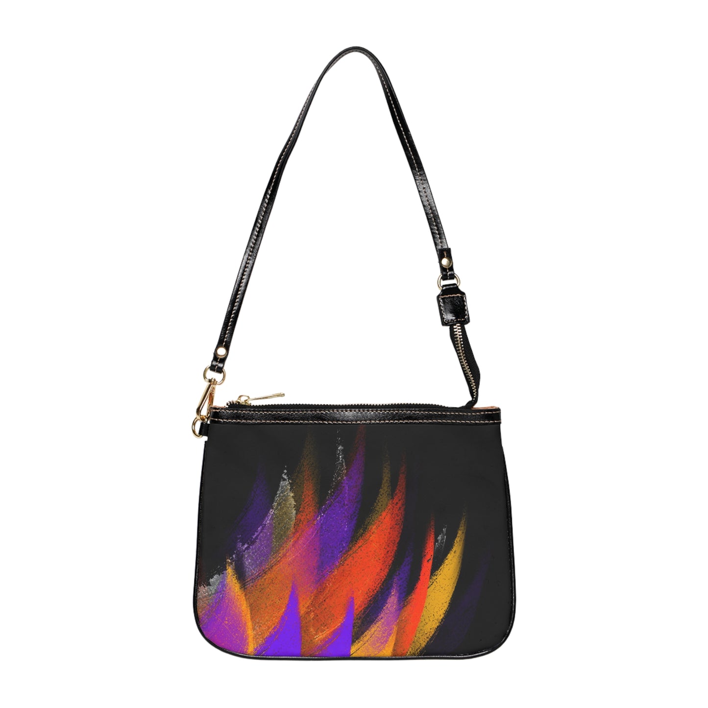 Calligraphy Strokes Small Shoulder Bag