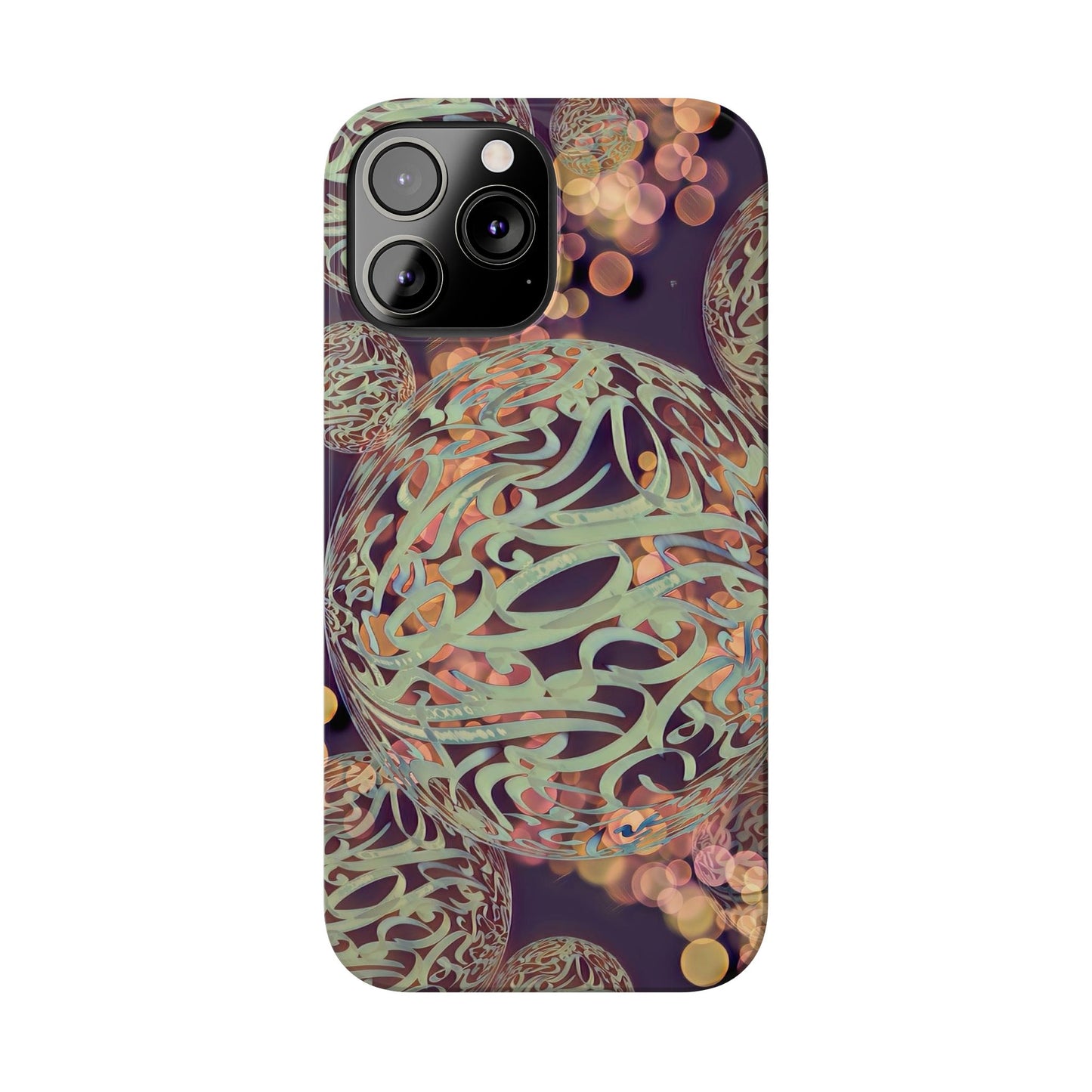 Copy of Copy of ' Modern Art  Slim Phone Case -LOVE I-