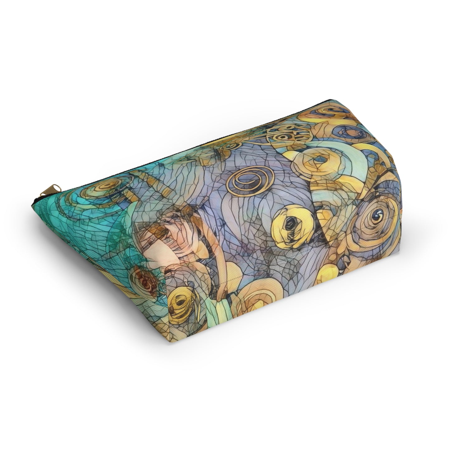 Ethereal Swirls Accessory Pouch w T-bottom