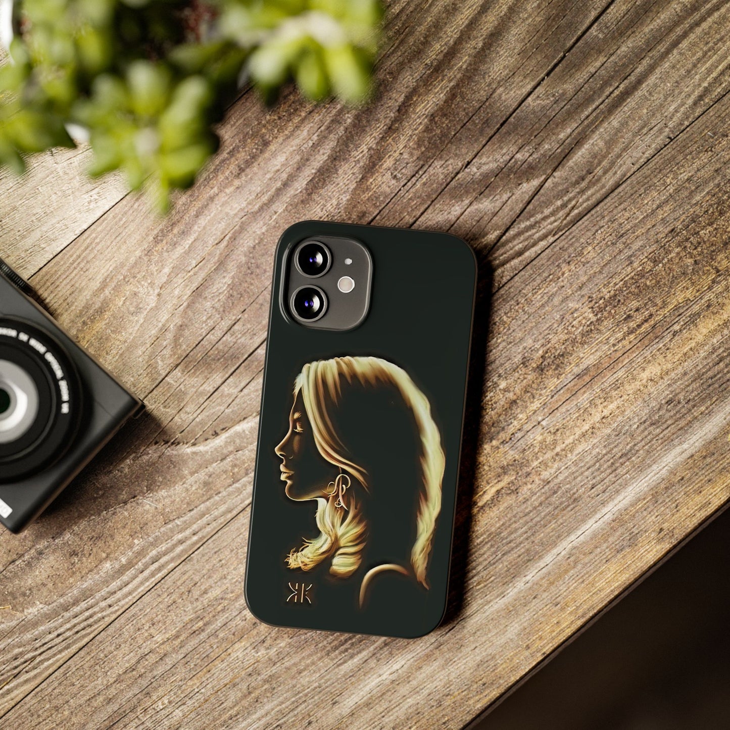 Copy of ' Modern Art  Slim Phone Case -LOVE I-