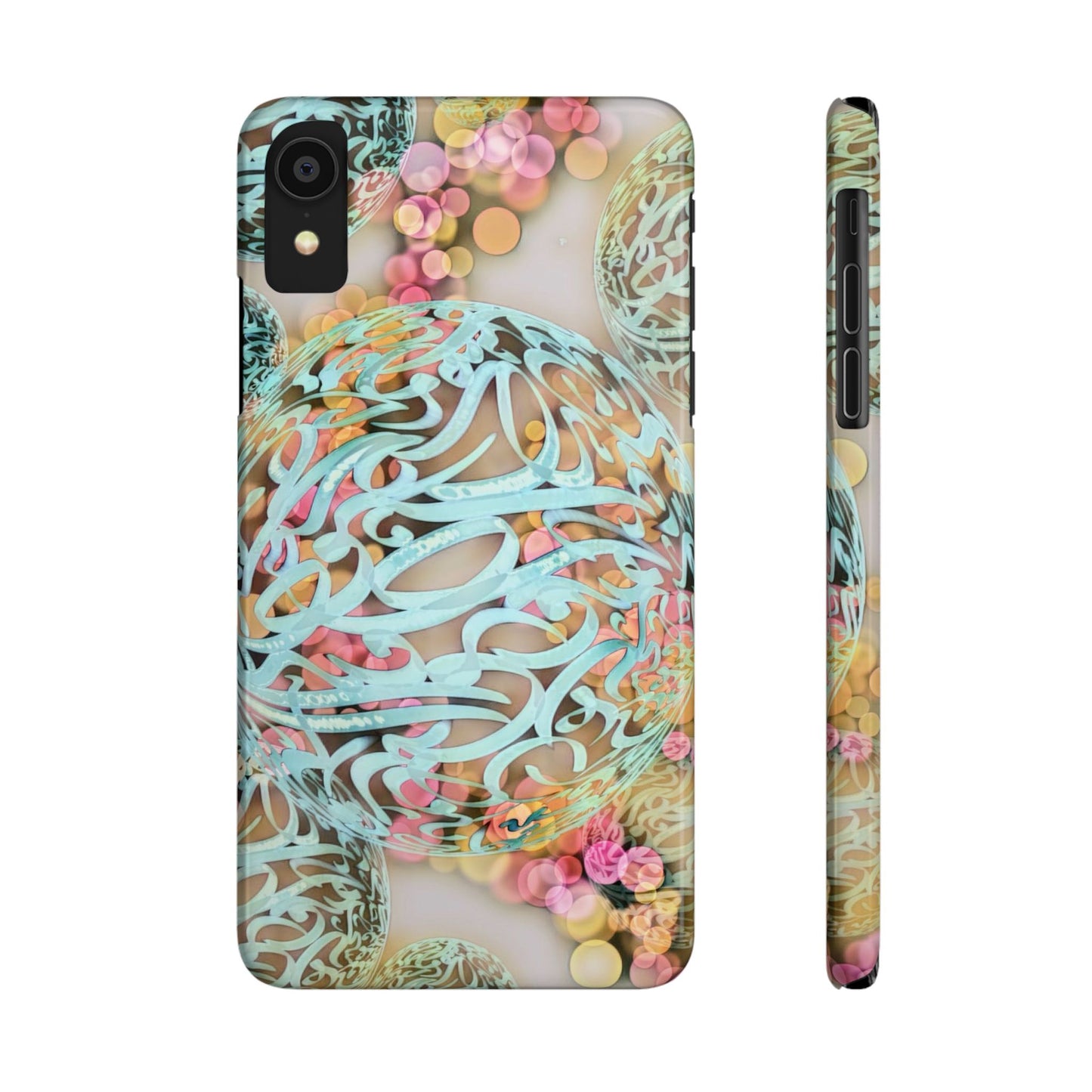Copy of Copy of Copy of ' Modern Art  Slim Phone Case -LOVE I-