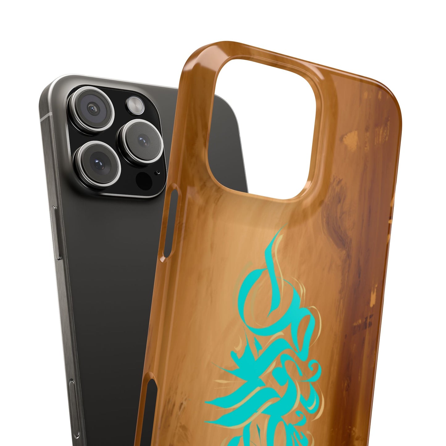 Modern Art  Slim Phone Case -LOVE