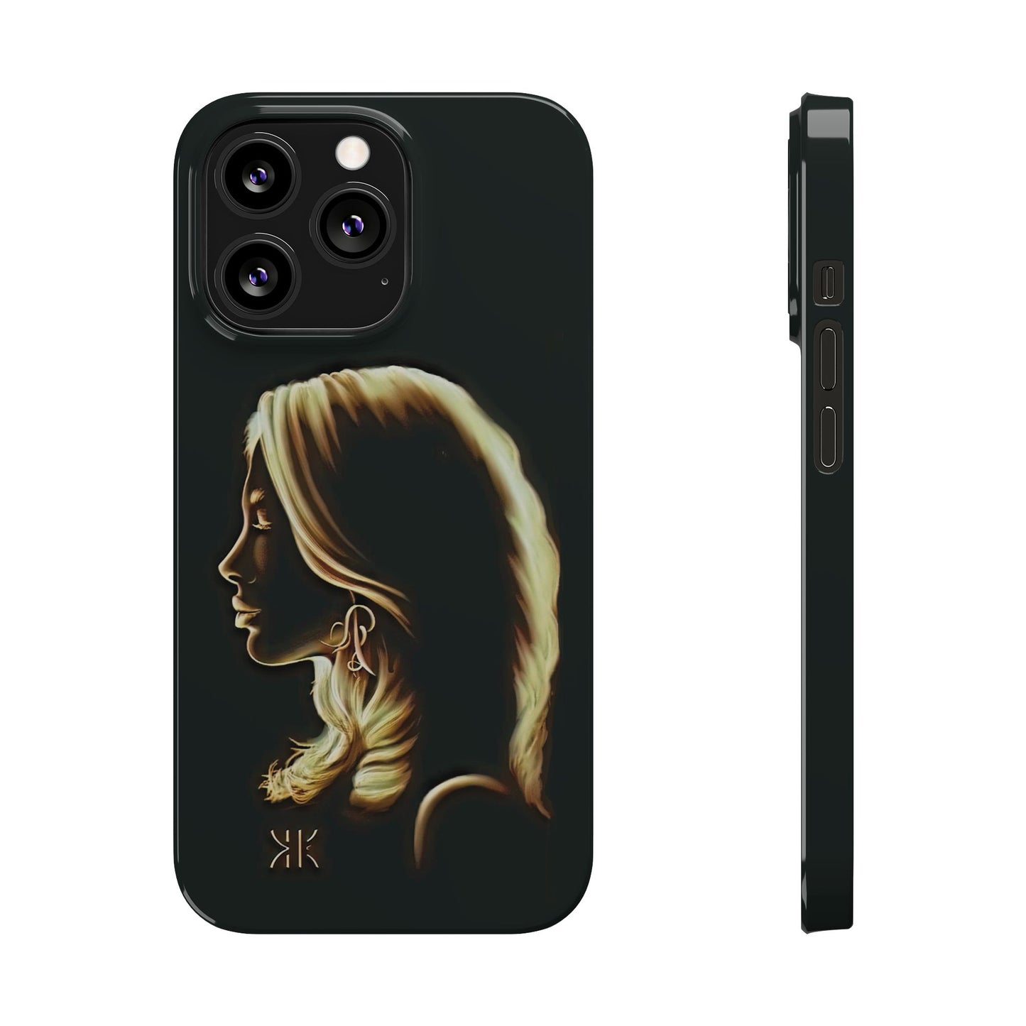 Copy of ' Modern Art  Slim Phone Case -LOVE I-