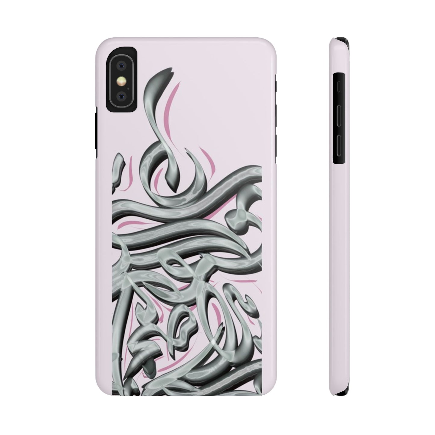 Modern Art  Slim Phone Case -LOVE,