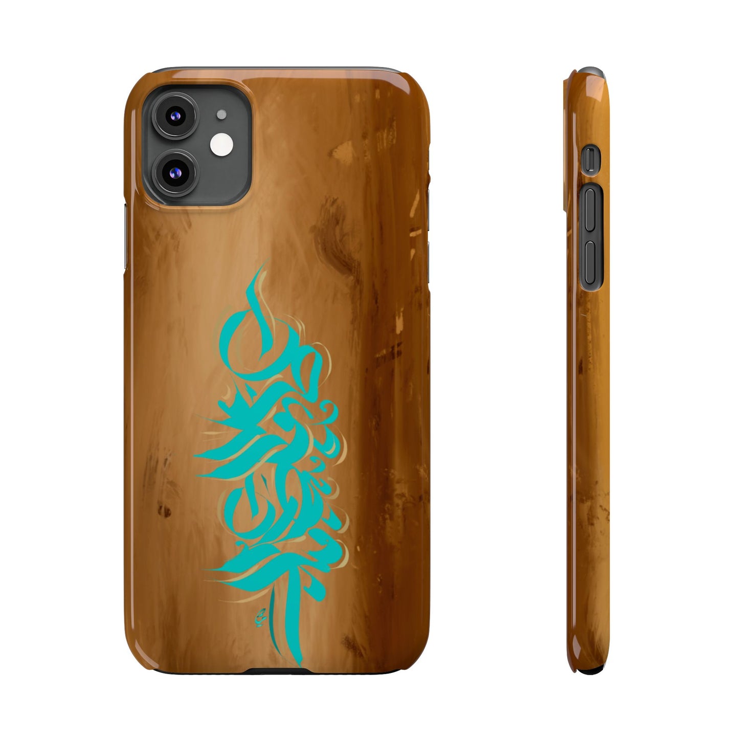 Modern Art  Slim Phone Case -LOVE