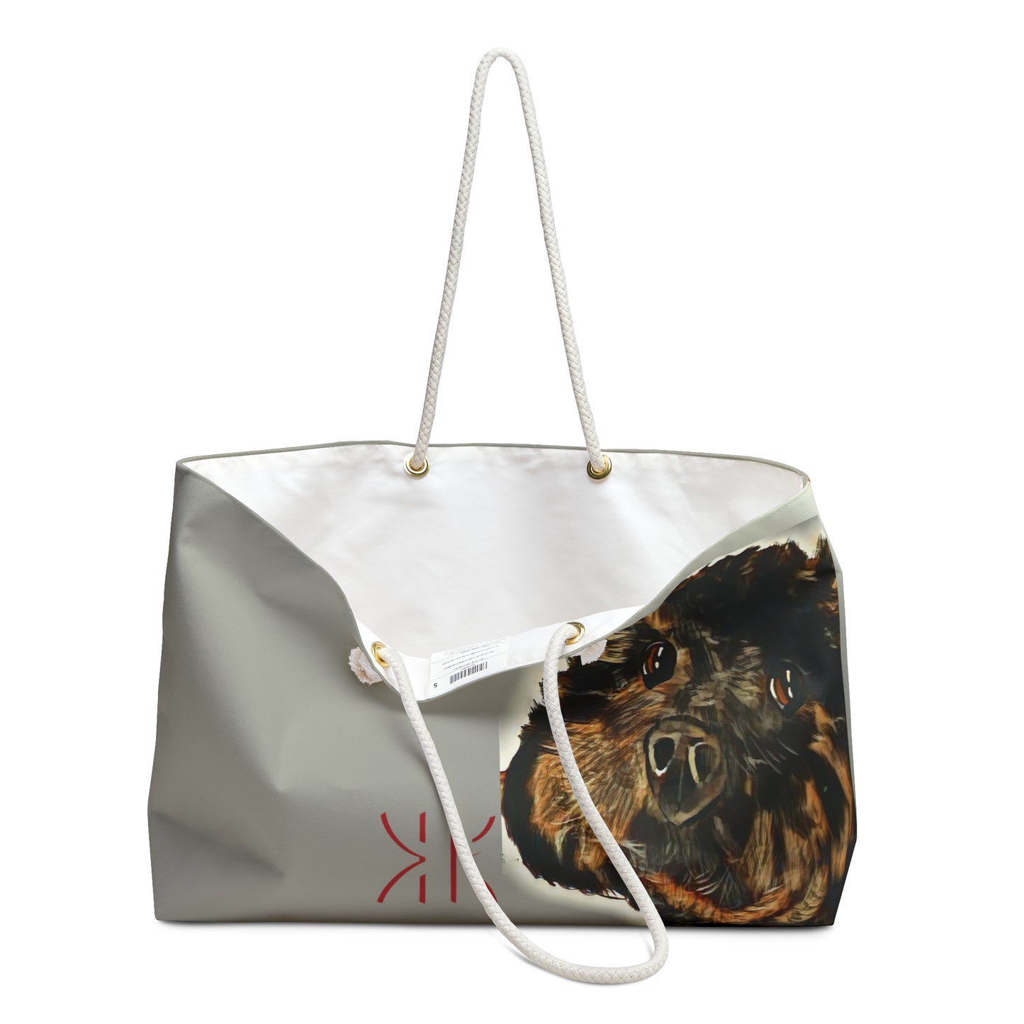 Coal Weekender Bag – Perfect for Pet Lovers
