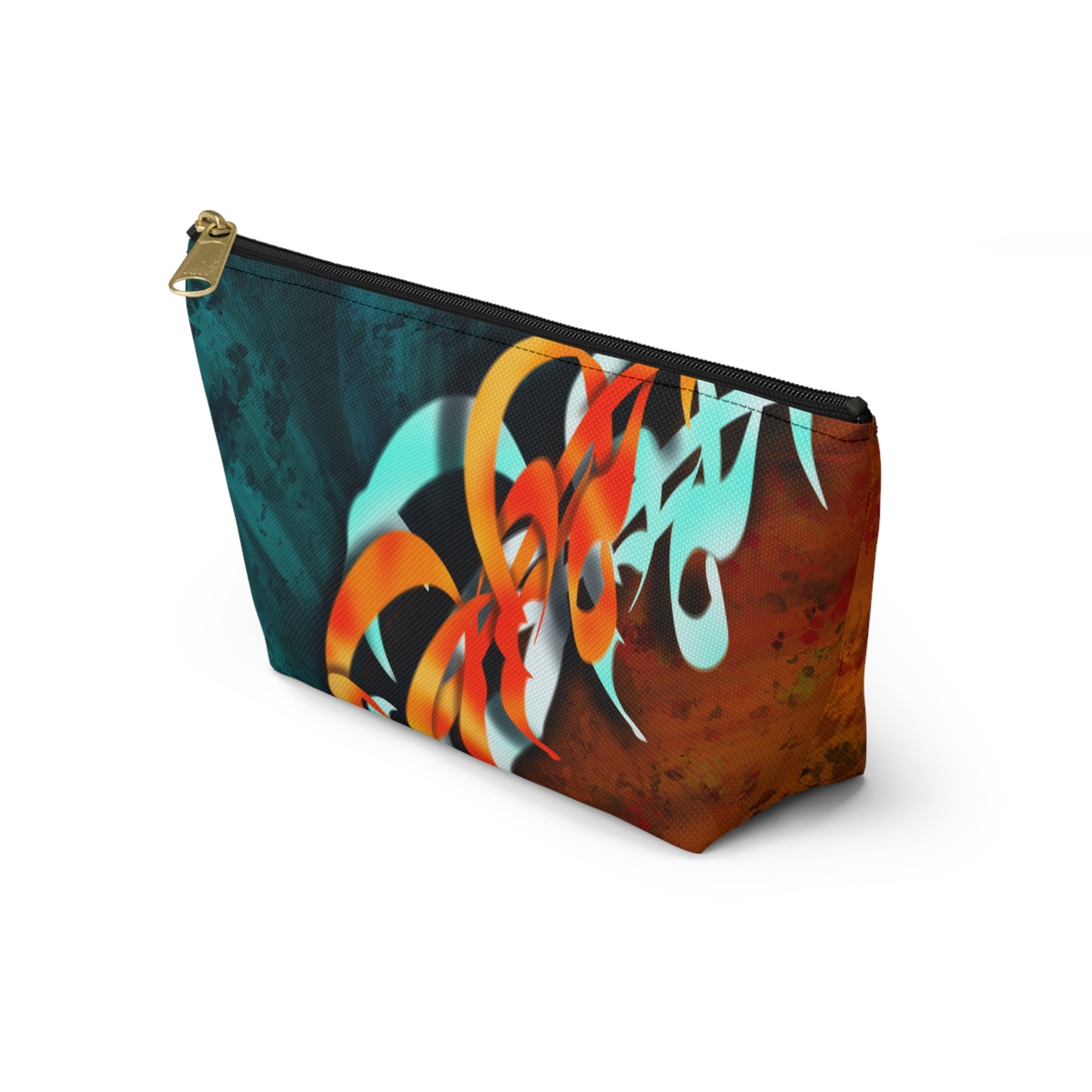 Persian Calligraphy Art Accessory Pouch w T-bottom