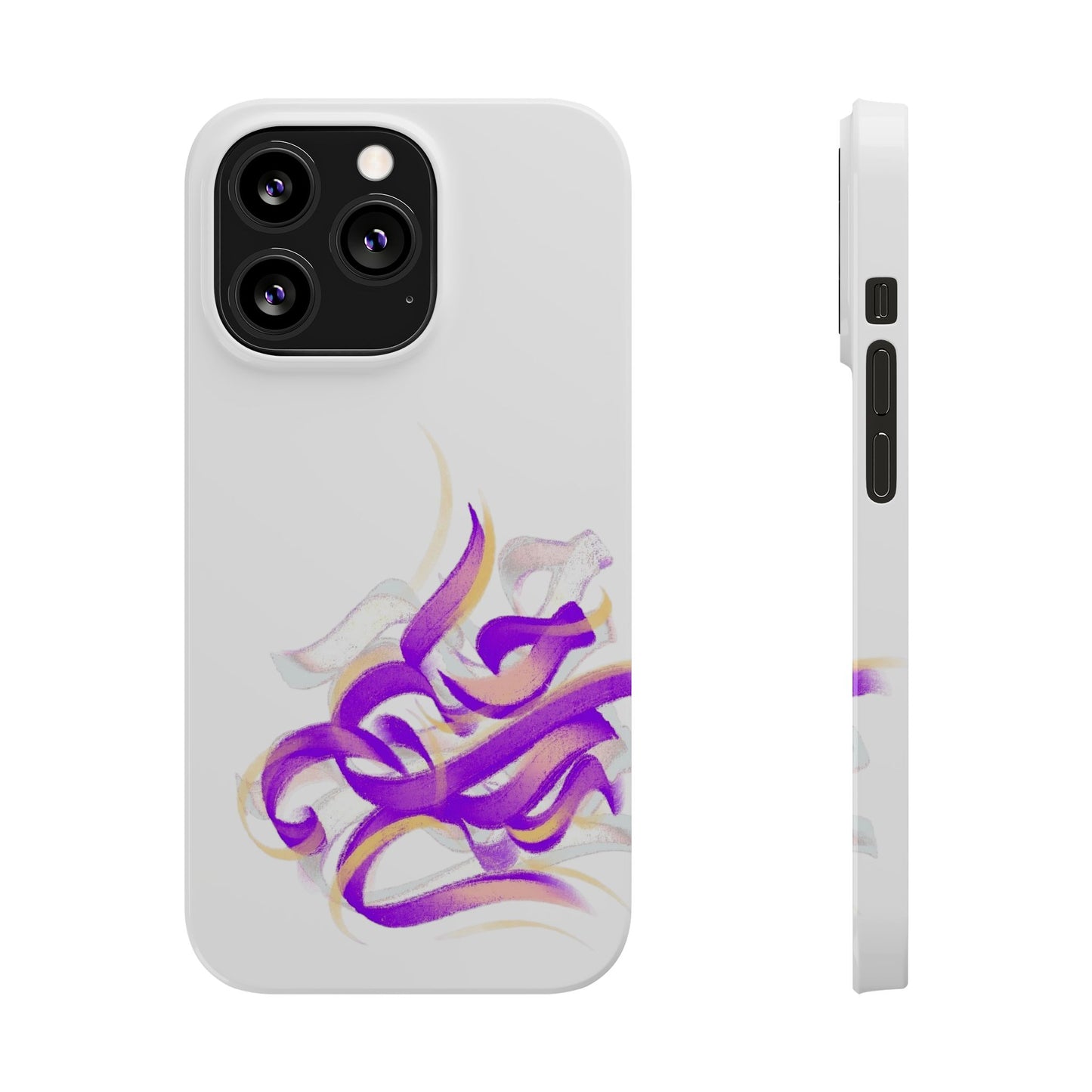 Copy of ' Modern Art  Slim Phone Case-Lily
