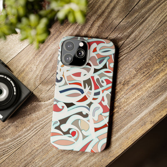 Copy of Copy of Copy of ' Modern Art  Slim Phone Case -LOVE