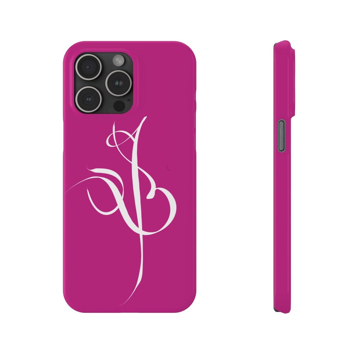 Modern Calligraphy Slim Phone Case -Eshgh (LOVE)