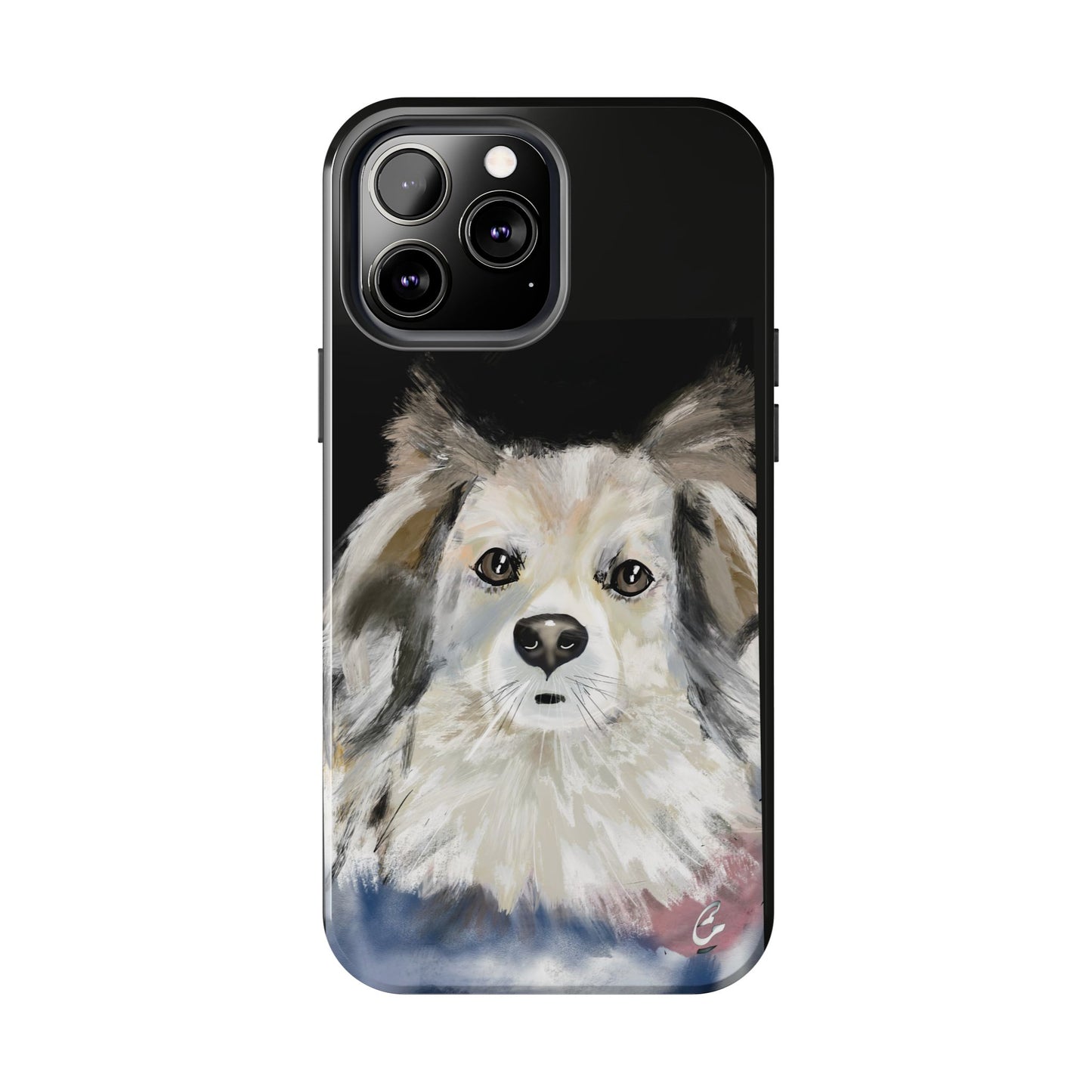 Dog Watercolor Tough Phone Case