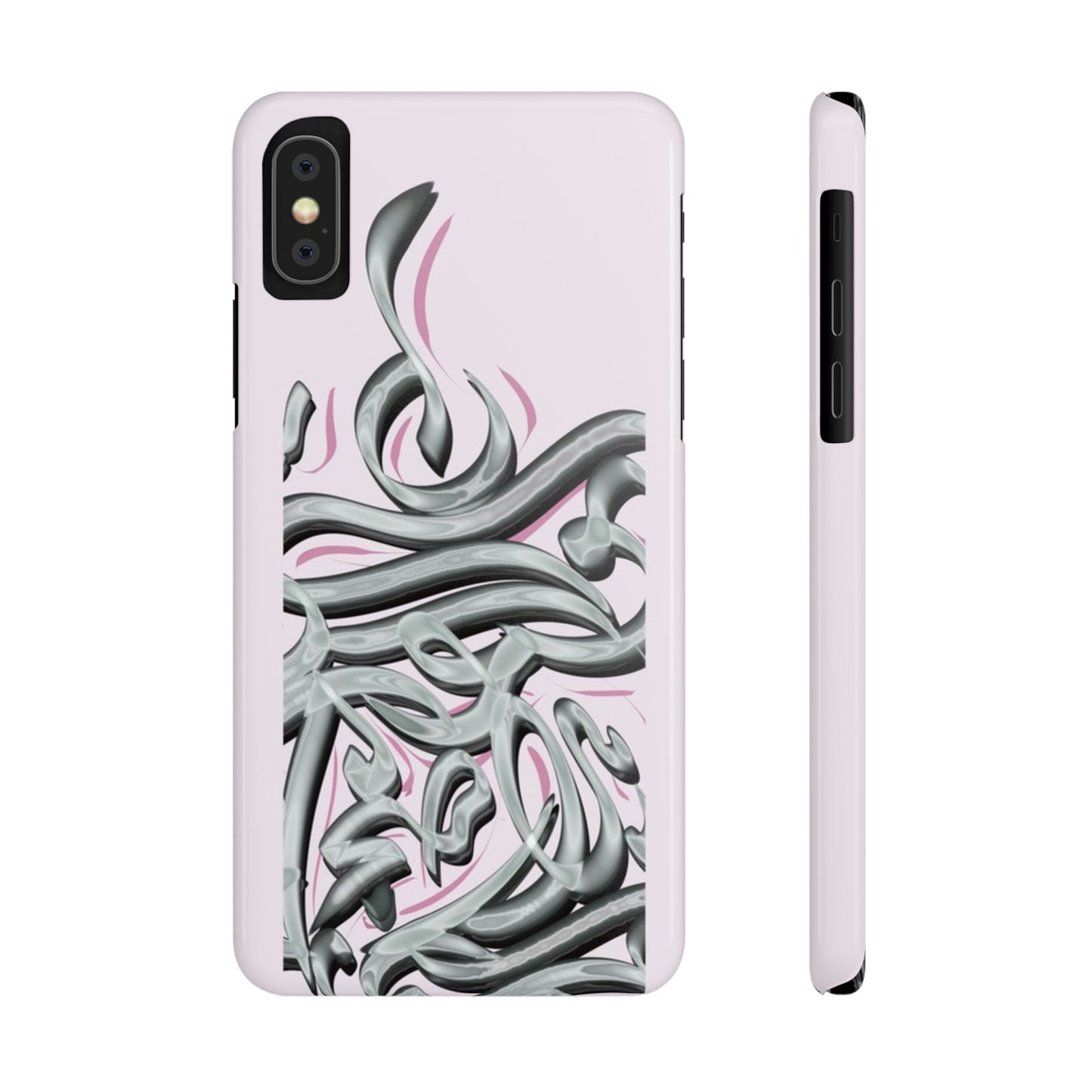 Modern Art  Slim Phone Case -LOVE,