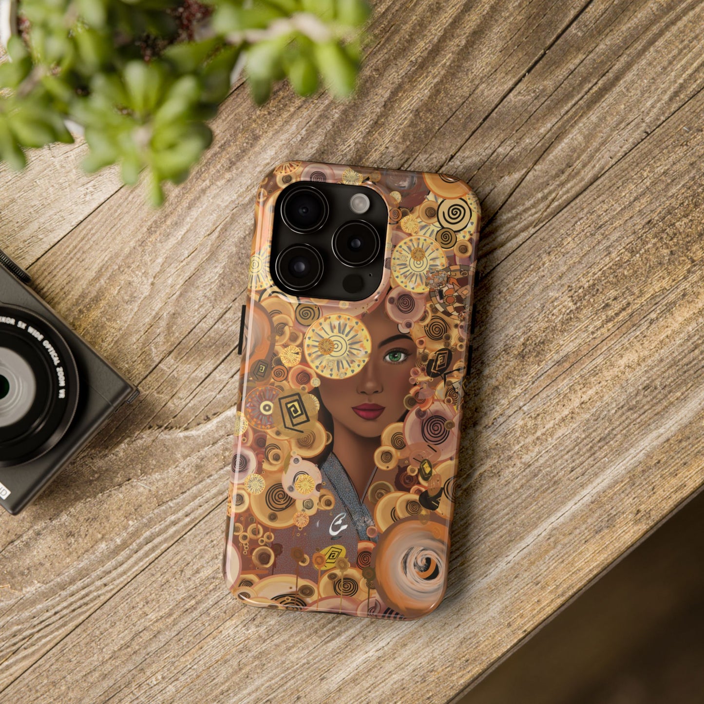 Phone Case - Persian Art Inspired Beautiful Girl Design