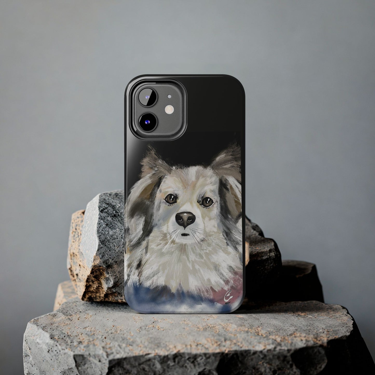 Dog Watercolor Tough Phone Case