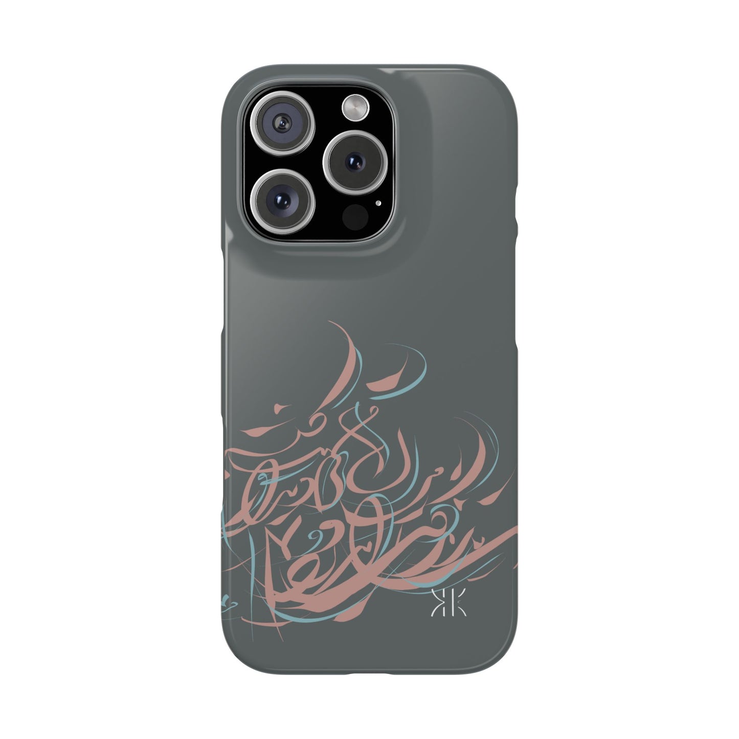 Modern Persian  Calligraphy Kalli K   Slim Phone Case