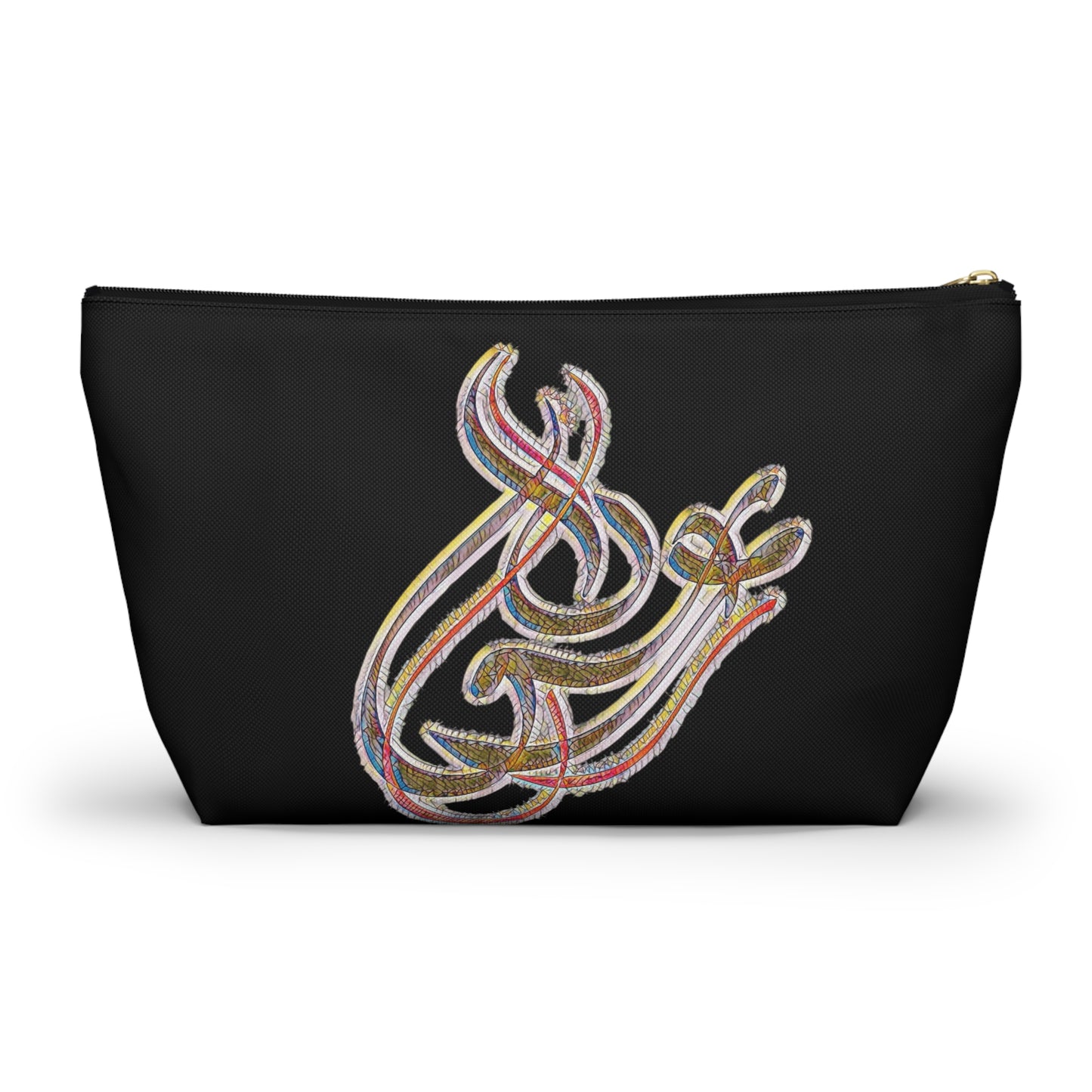 Persian calligraphy Accessory Pouch w T-bottom