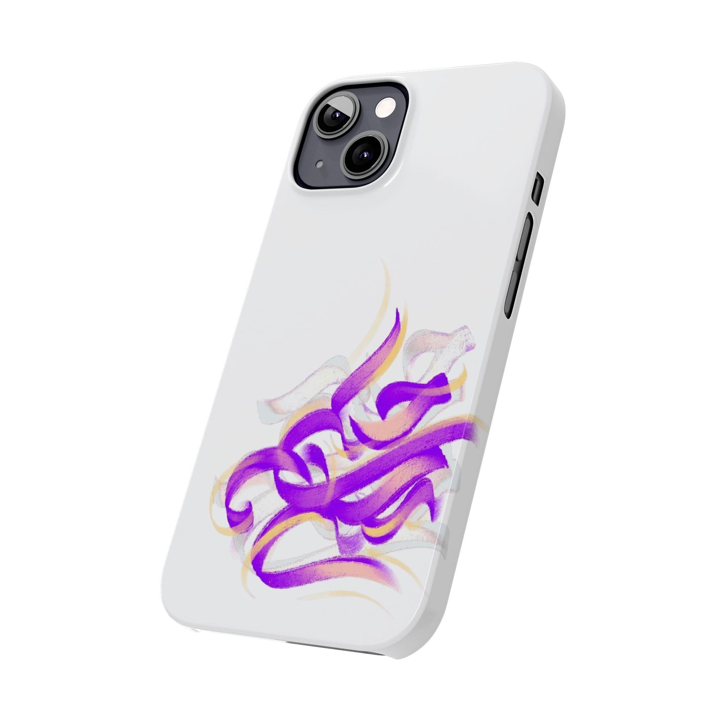 Copy of ' Modern Art  Slim Phone Case-Lily