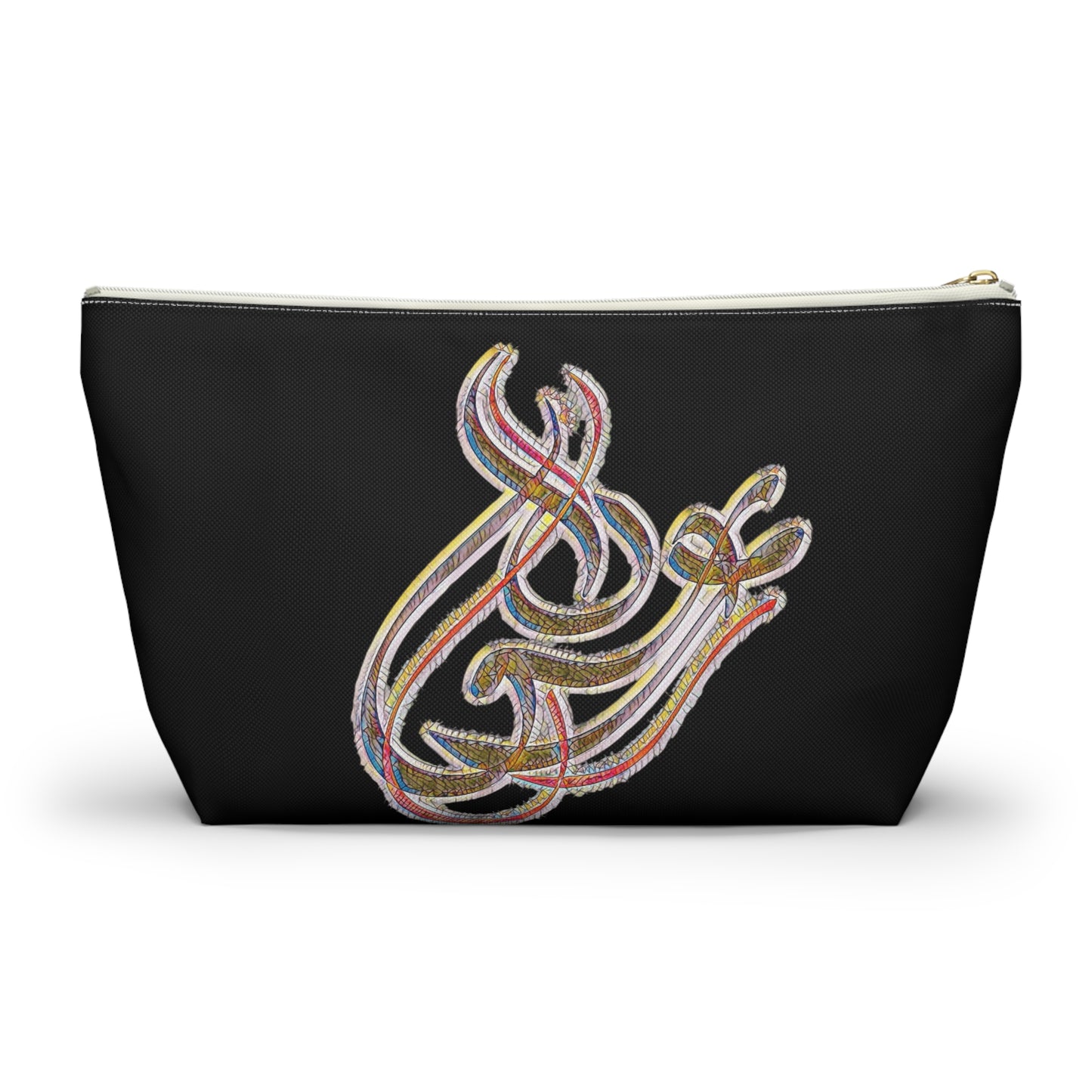 Persian calligraphy Accessory Pouch w T-bottom