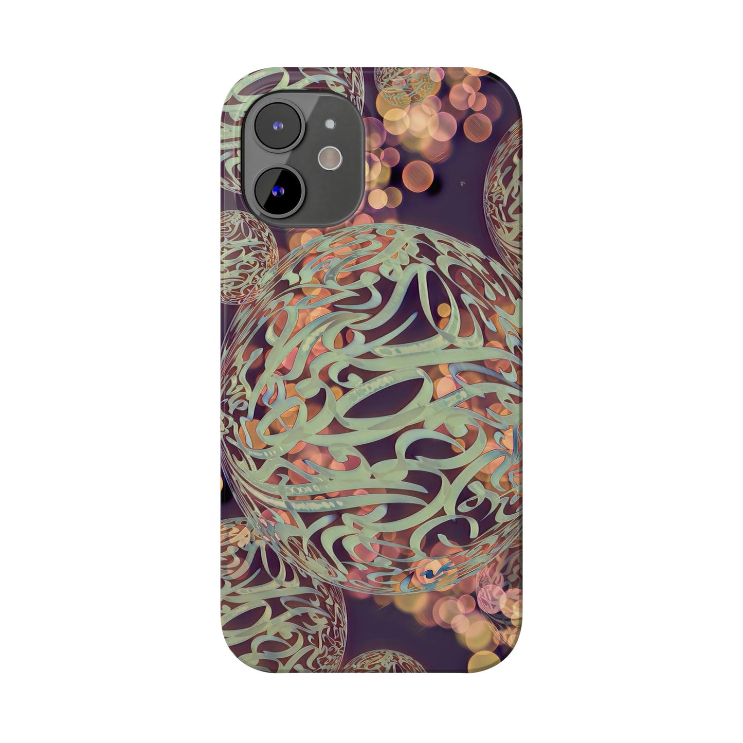 Copy of Copy of ' Modern Art  Slim Phone Case -LOVE I-
