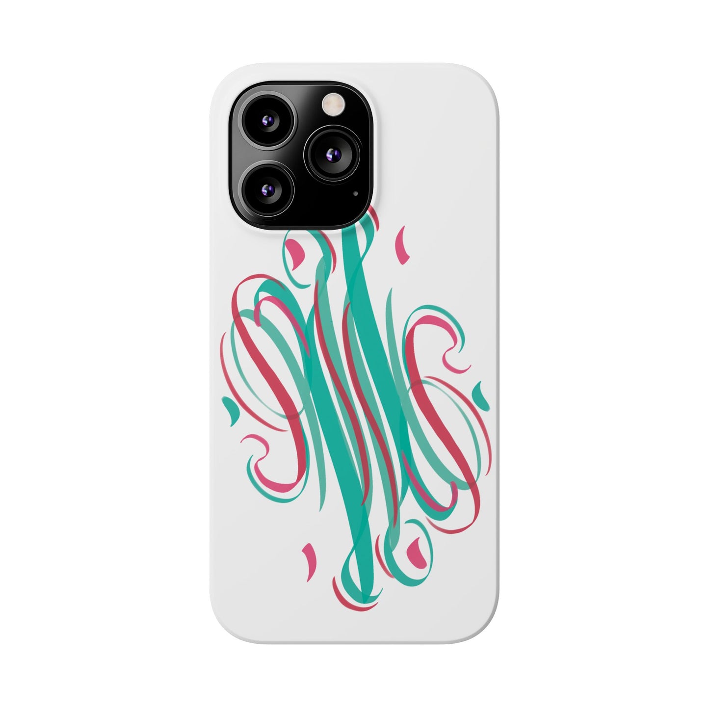 Spring inspired Modern Art  Slim Phone Case -,