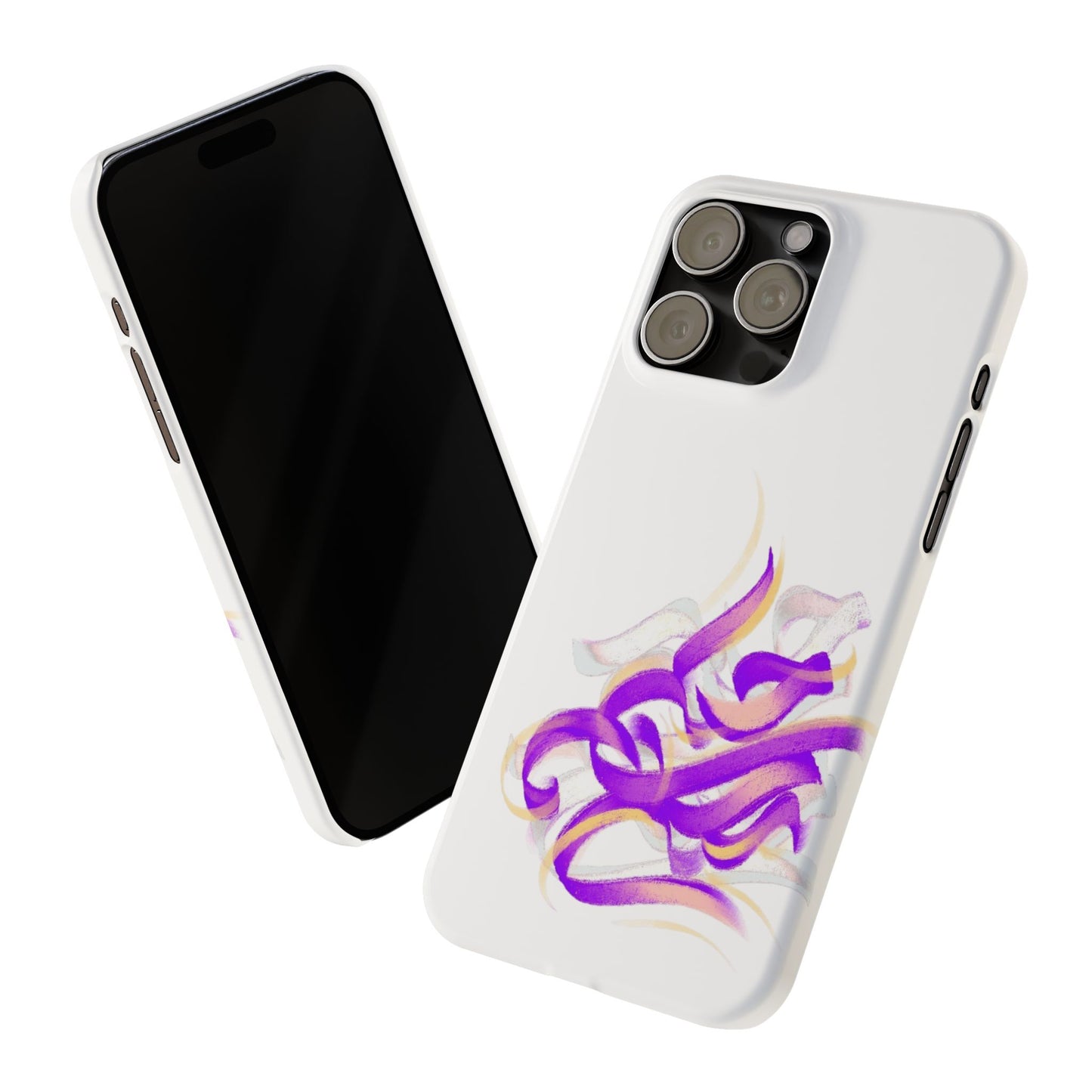 Copy of ' Modern Art  Slim Phone Case-Lily
