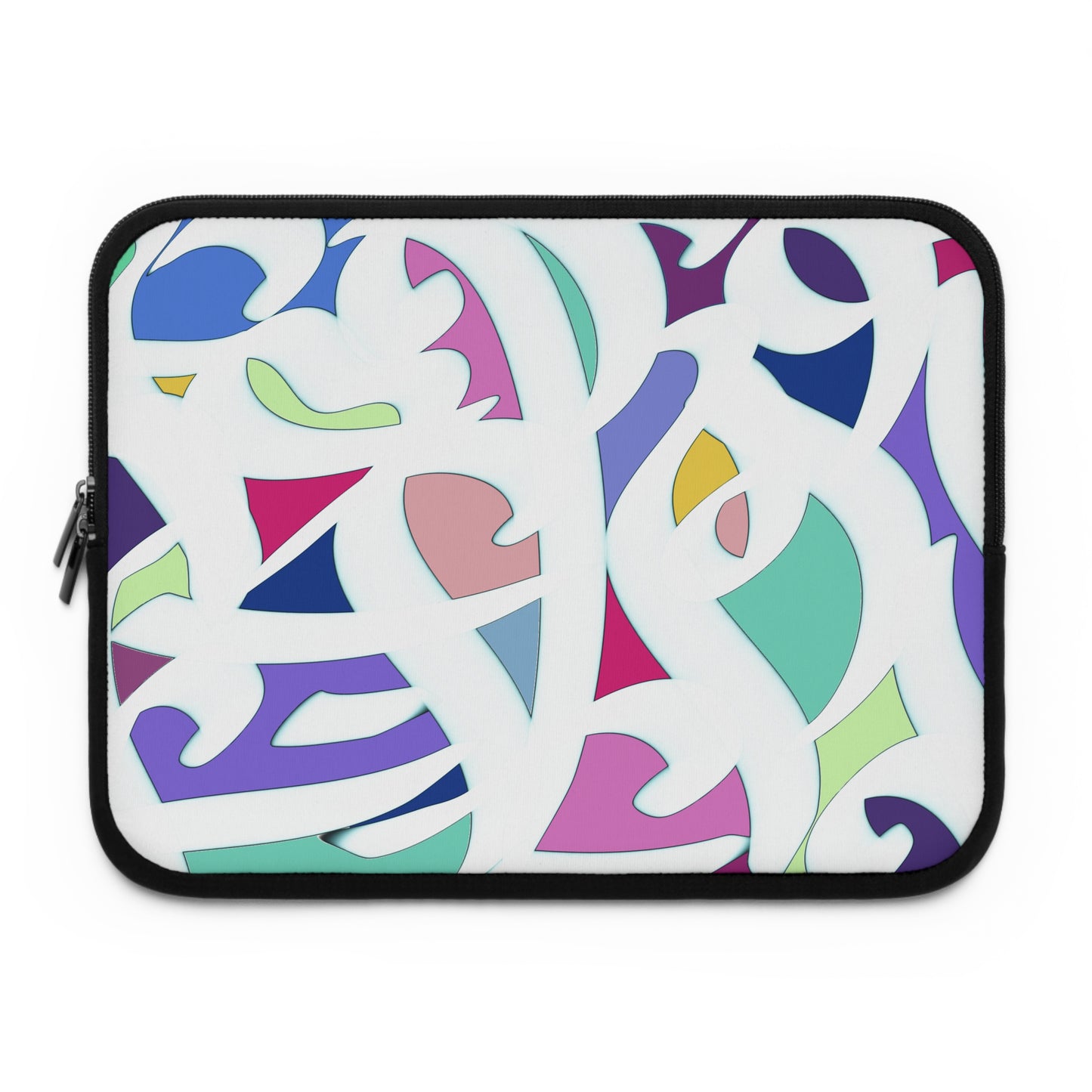 Laptop Sleeve -Modern Digital Calligraphy Art Design