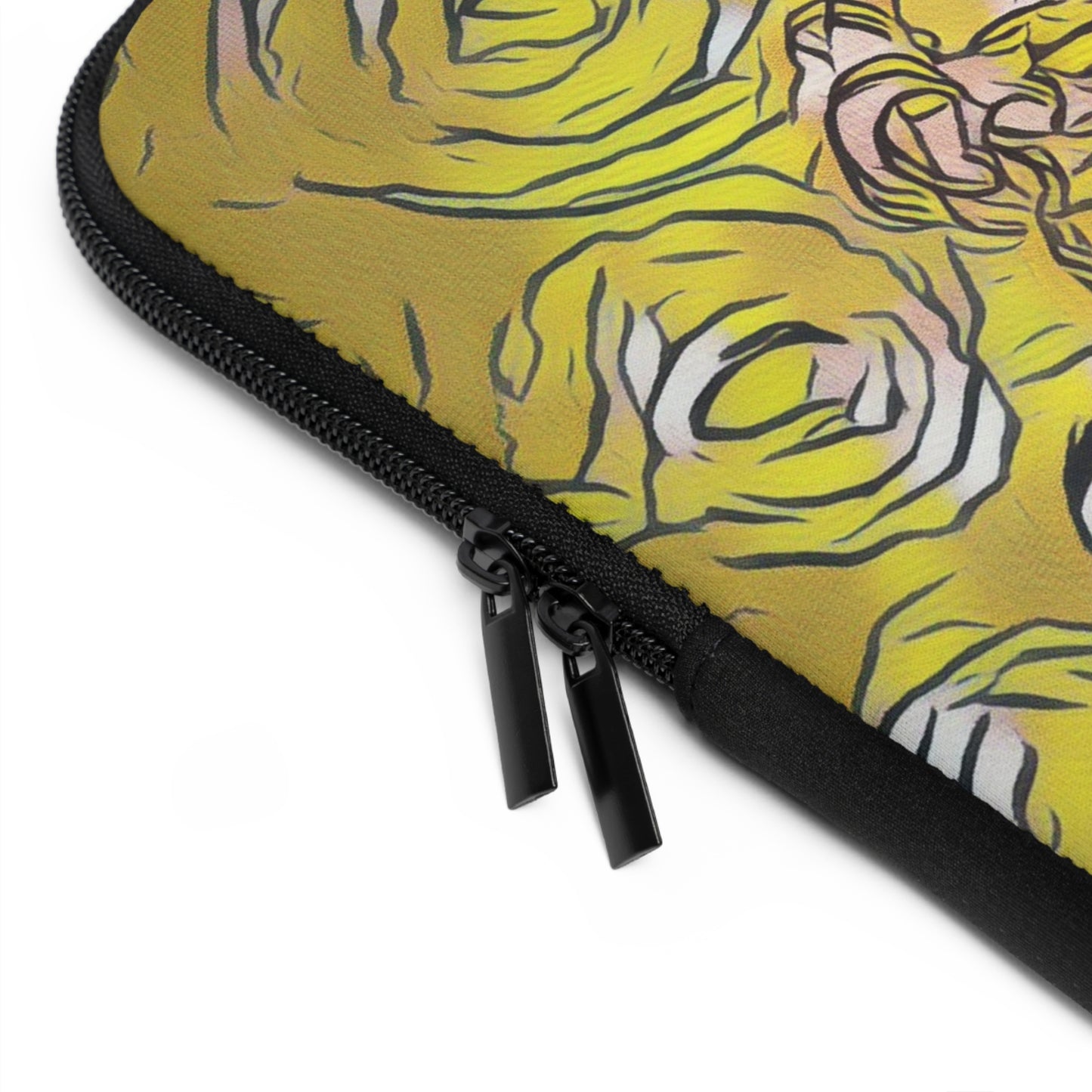 Laptop Sleeve -Modern Digital Calligraphy Art Design