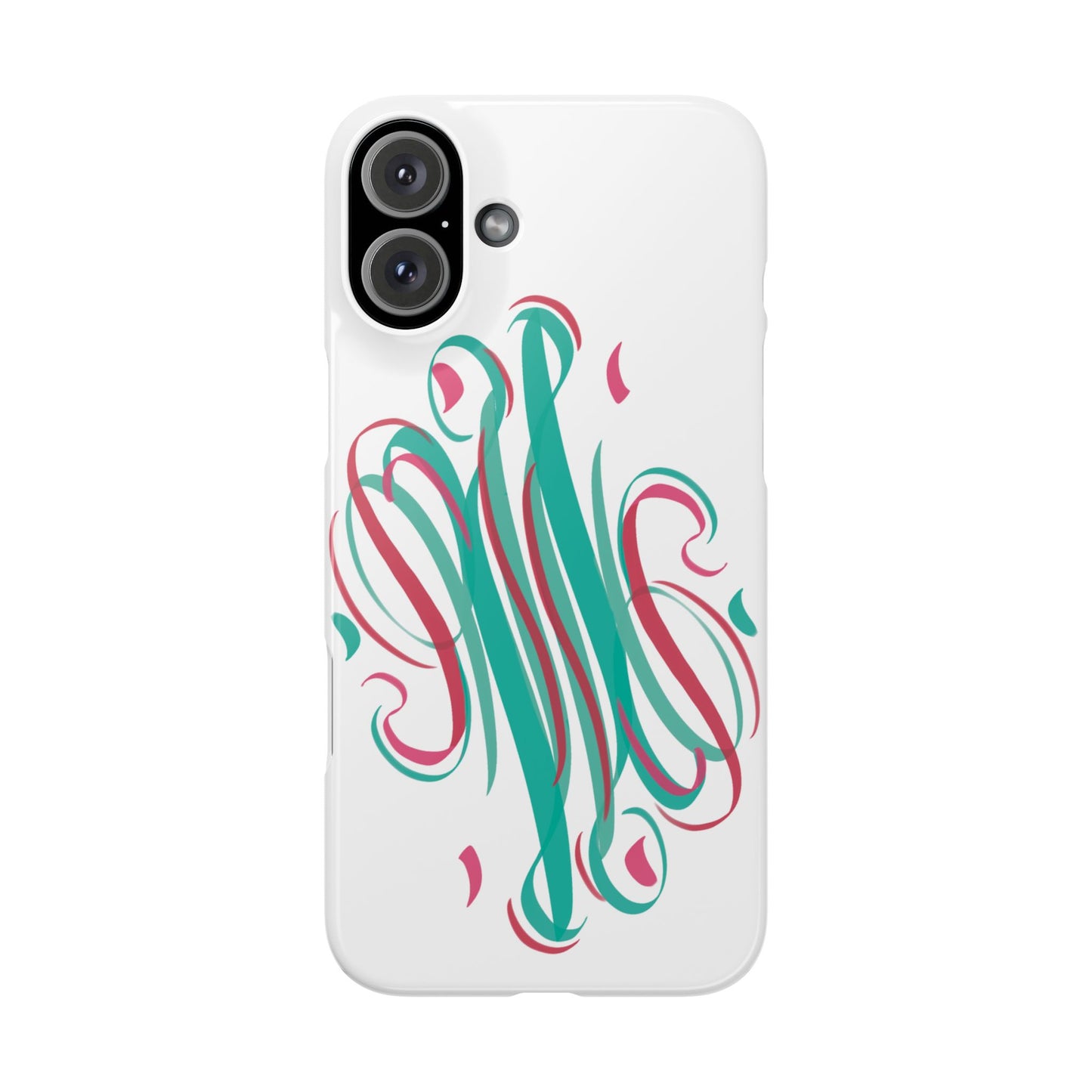Spring inspired Modern Art  Slim Phone Case -,