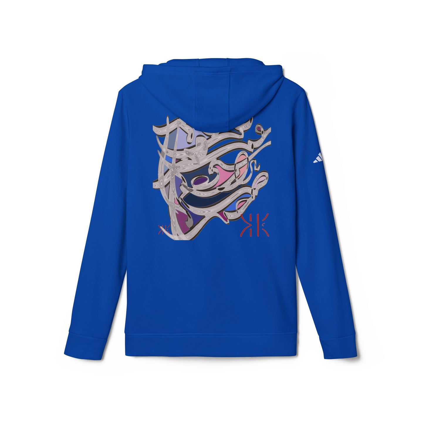 Kalli K X Adidas Unisex Fleece Hoodie- modern calligraphy design