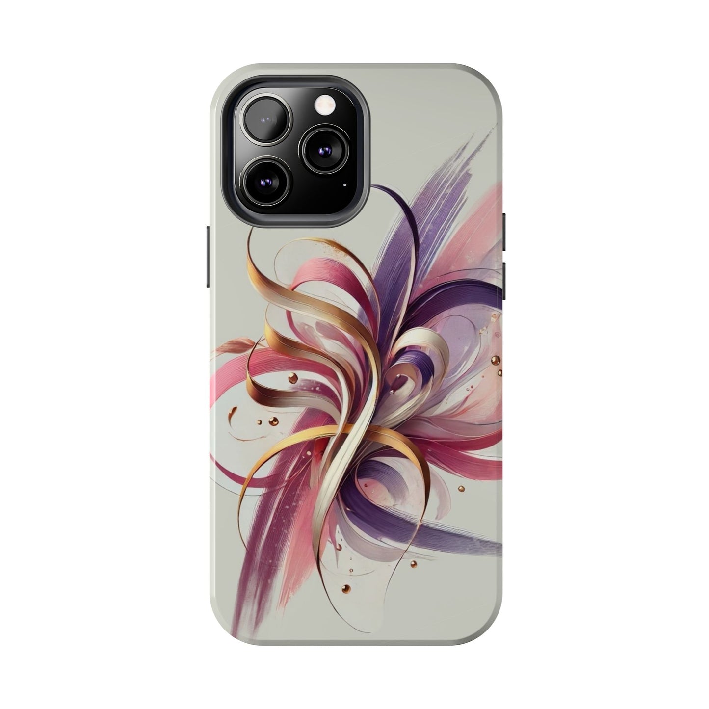 Phone Cases - Colorful Calligraphy Flower Chic Stylish Design