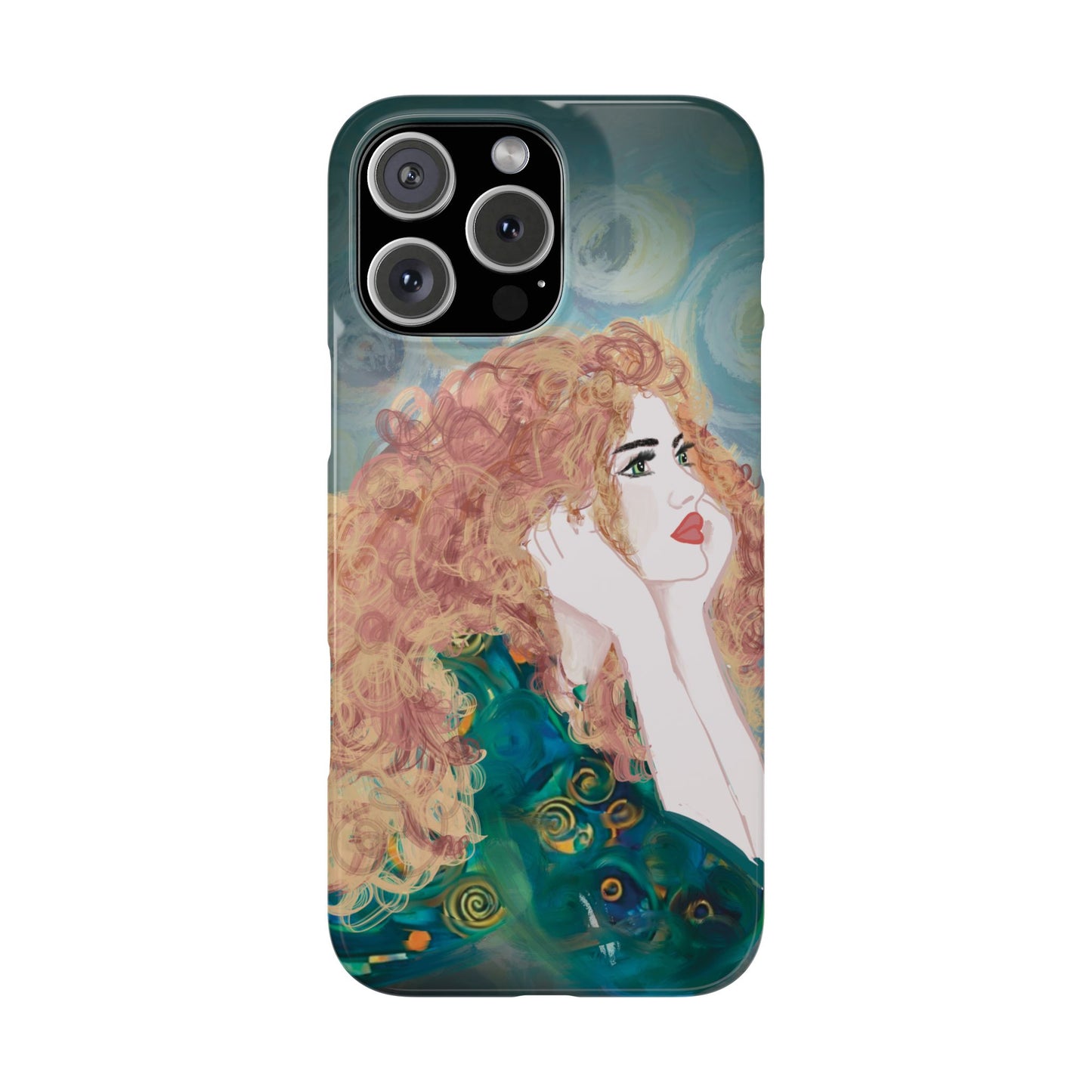 Copy of ' Modern Art  Slim Phone Case -LOVE