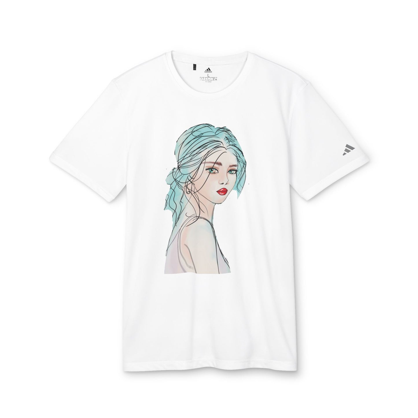 Adidas Unisex Sport T-Shirt with Artwork - Chic & Casual Sportswear 1