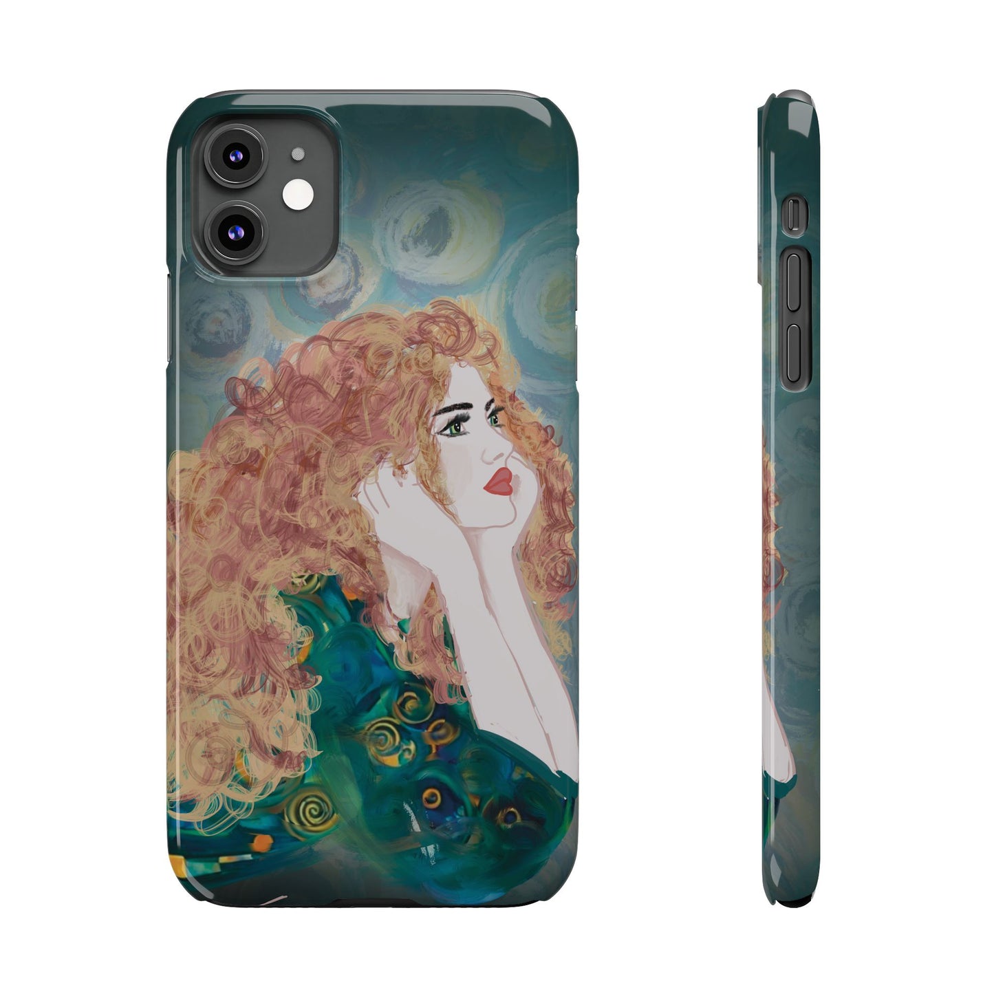 Copy of ' Modern Art  Slim Phone Case -LOVE