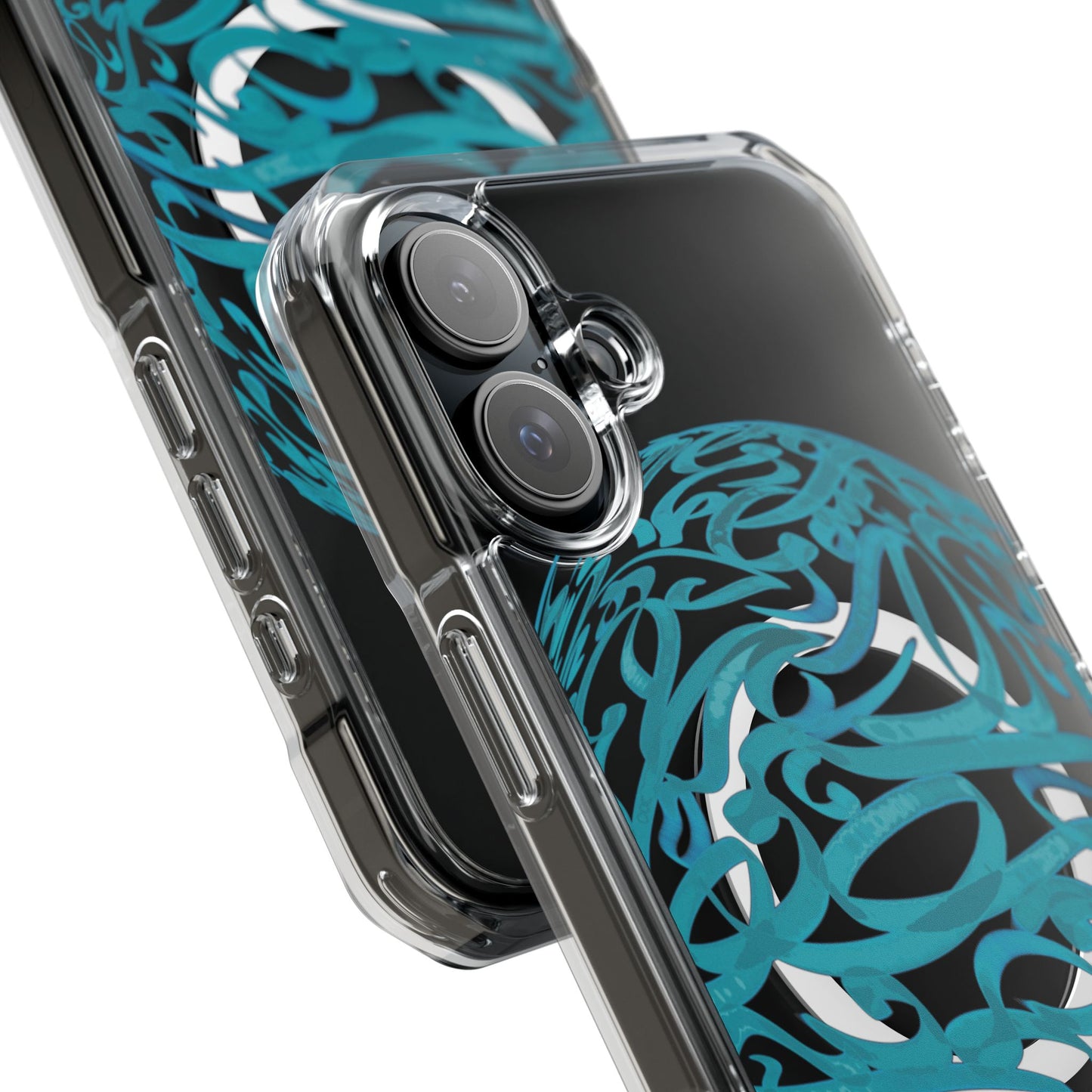 Copy of Copy of Phone Case - Pink Ribbon Persian Calligraphy Design - Magnetic Case